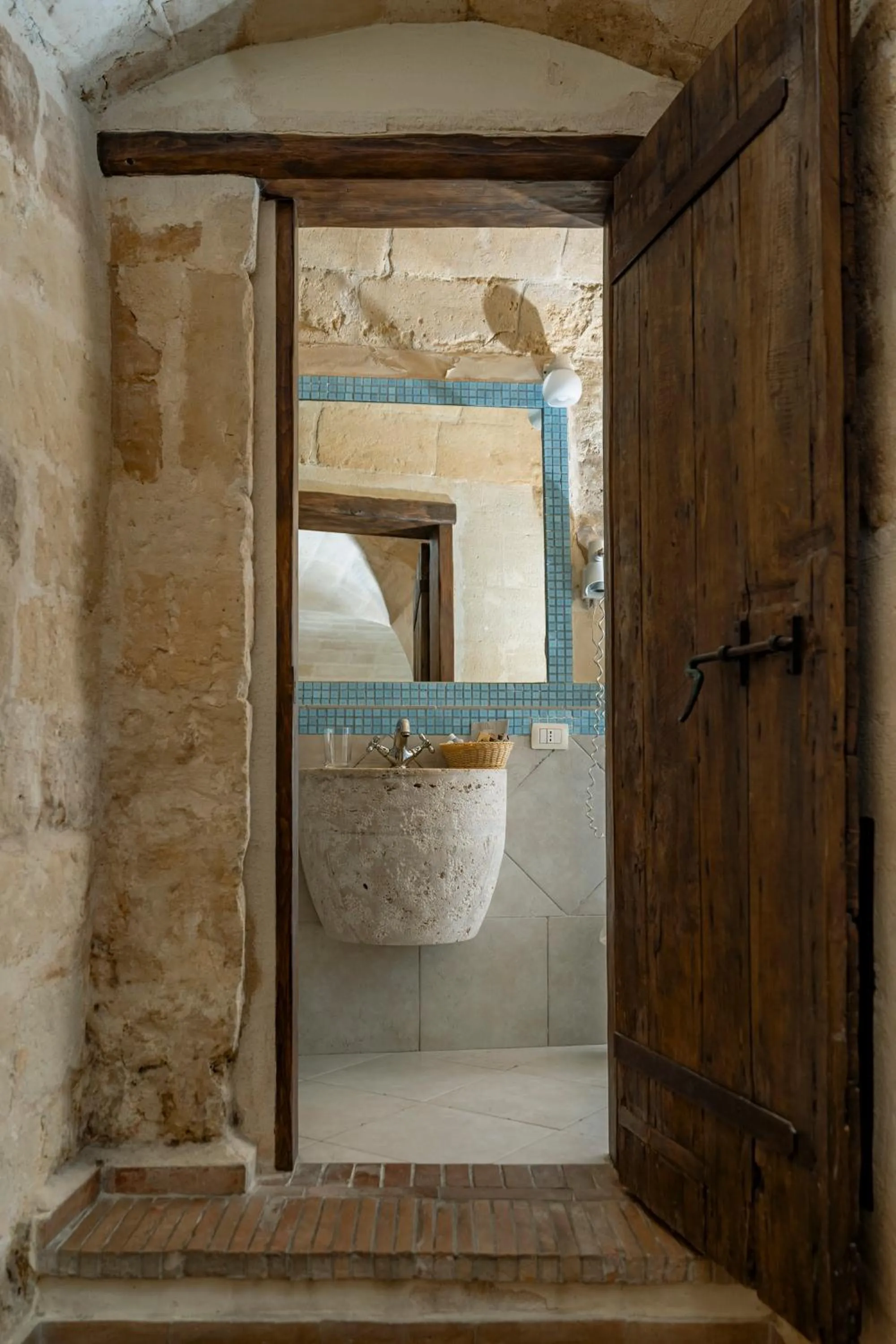 Bathroom in Locanda Di San Martino Hotel & Thermae Romanae