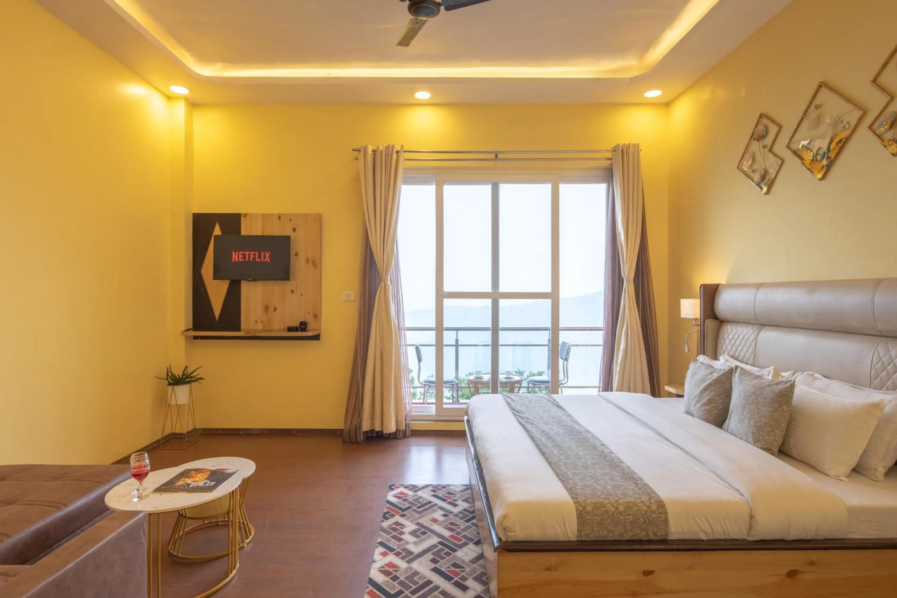 Bed in Binsar Eco Resort, Binsar - Uttarakhand