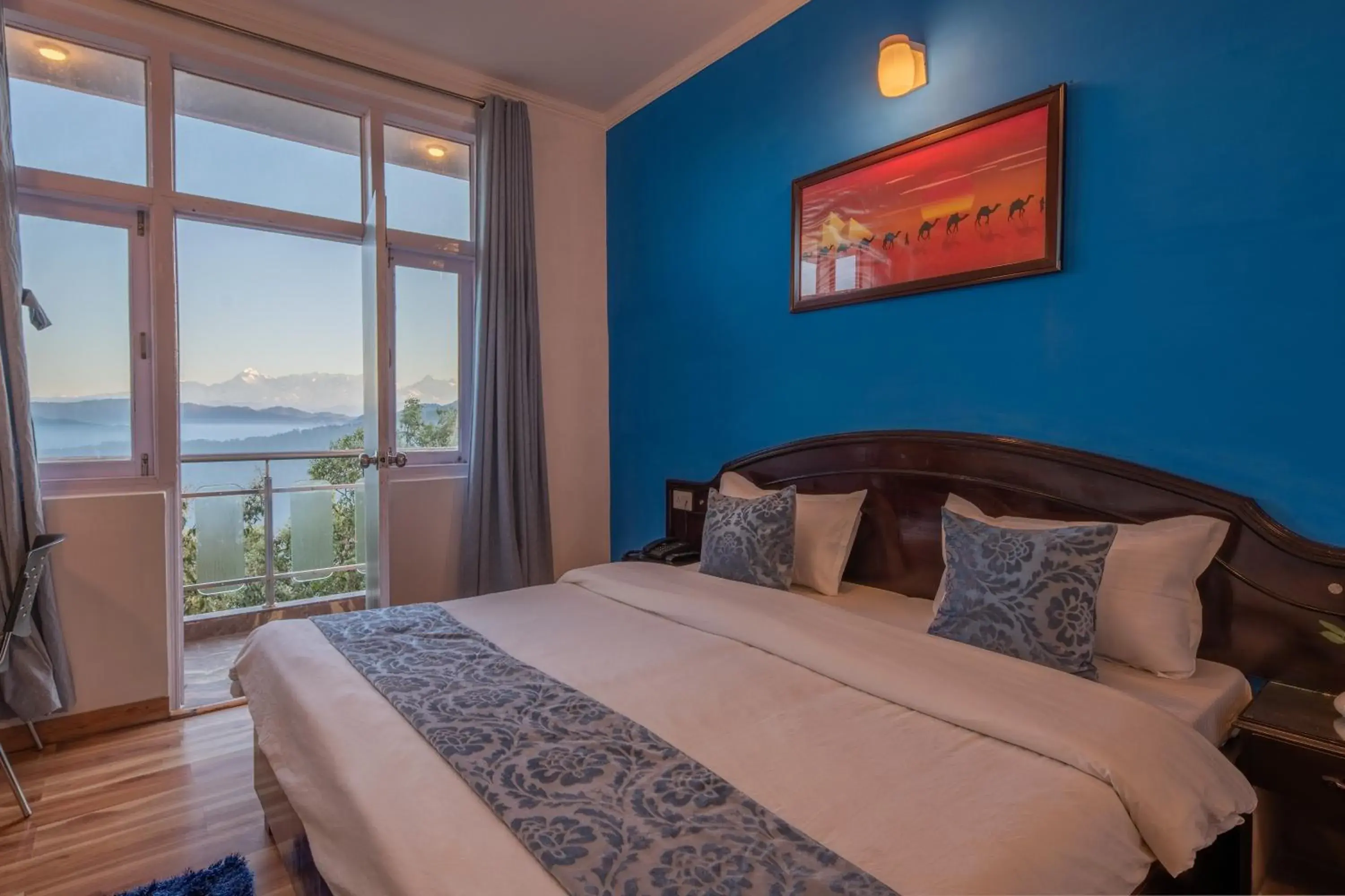 King Room with Mountain View in Binsar Eco Resort, Binsar - Uttarakhand King Room with Mountain View in Binsar Eco Resort, Binsar - Uttarakhand