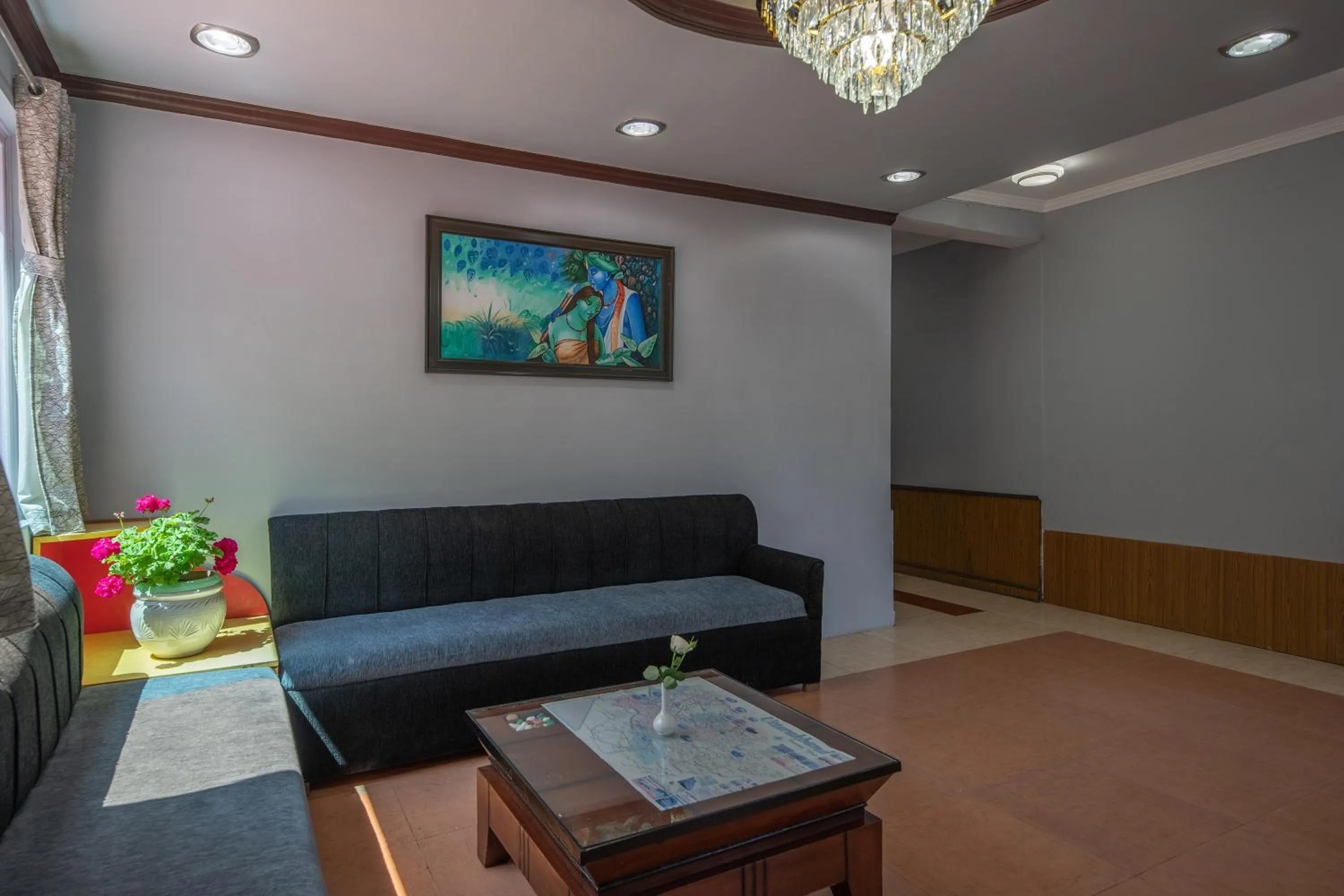 Living room in Binsar Eco Resort, Binsar - Uttarakhand