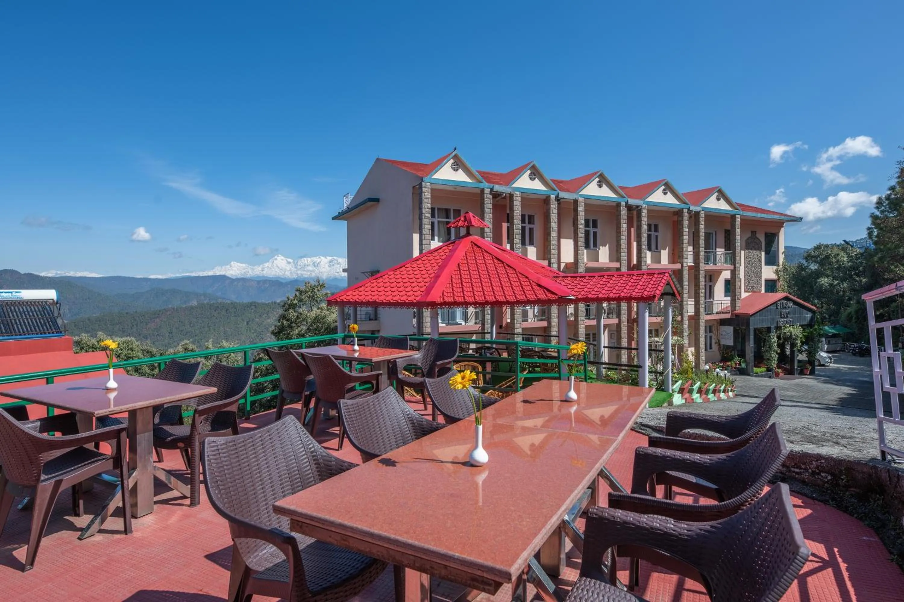 Balcony/Terrace in Binsar Eco Resort, Binsar - Uttarakhand