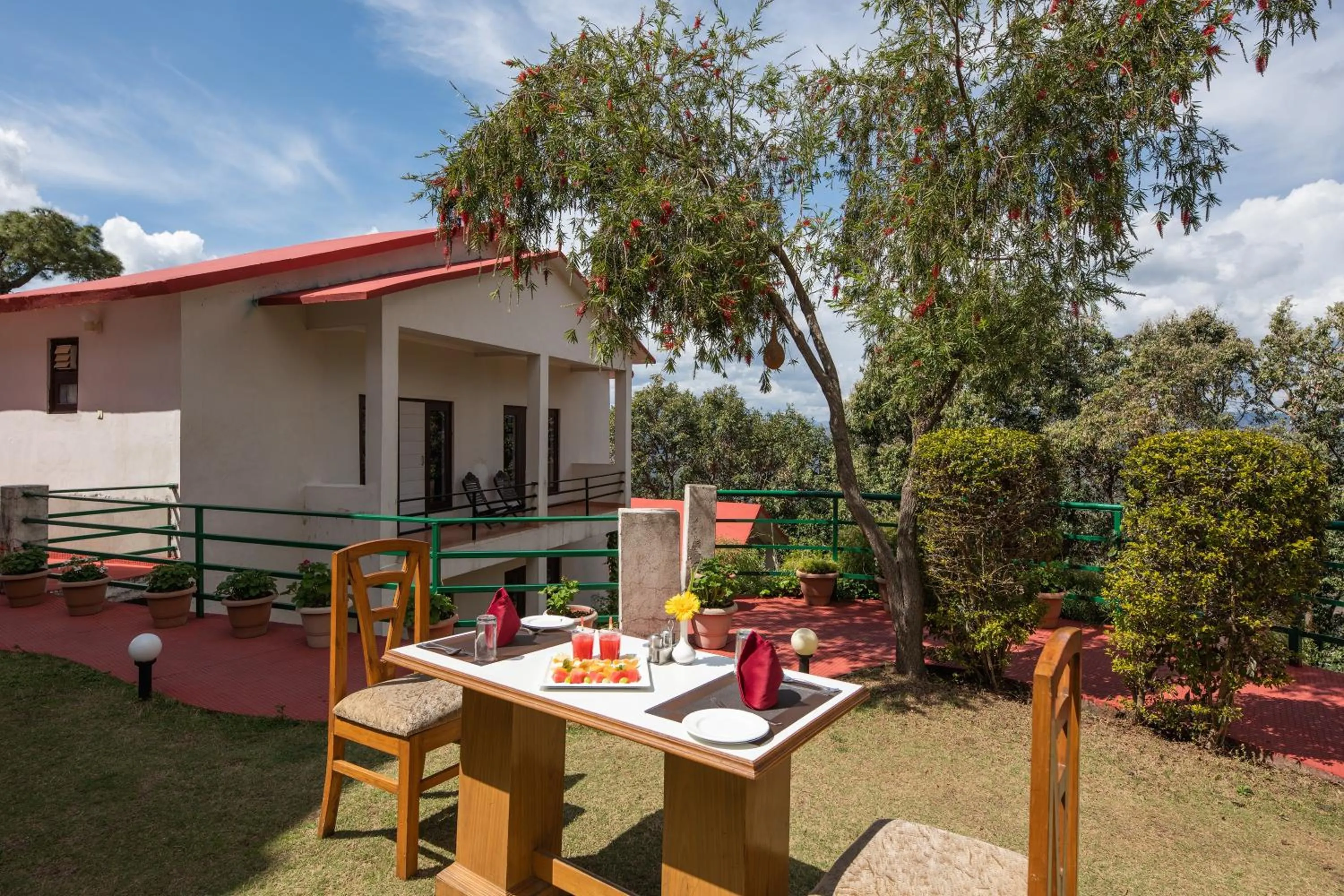 Balcony/Terrace in Binsar Eco Resort, Binsar - Uttarakhand