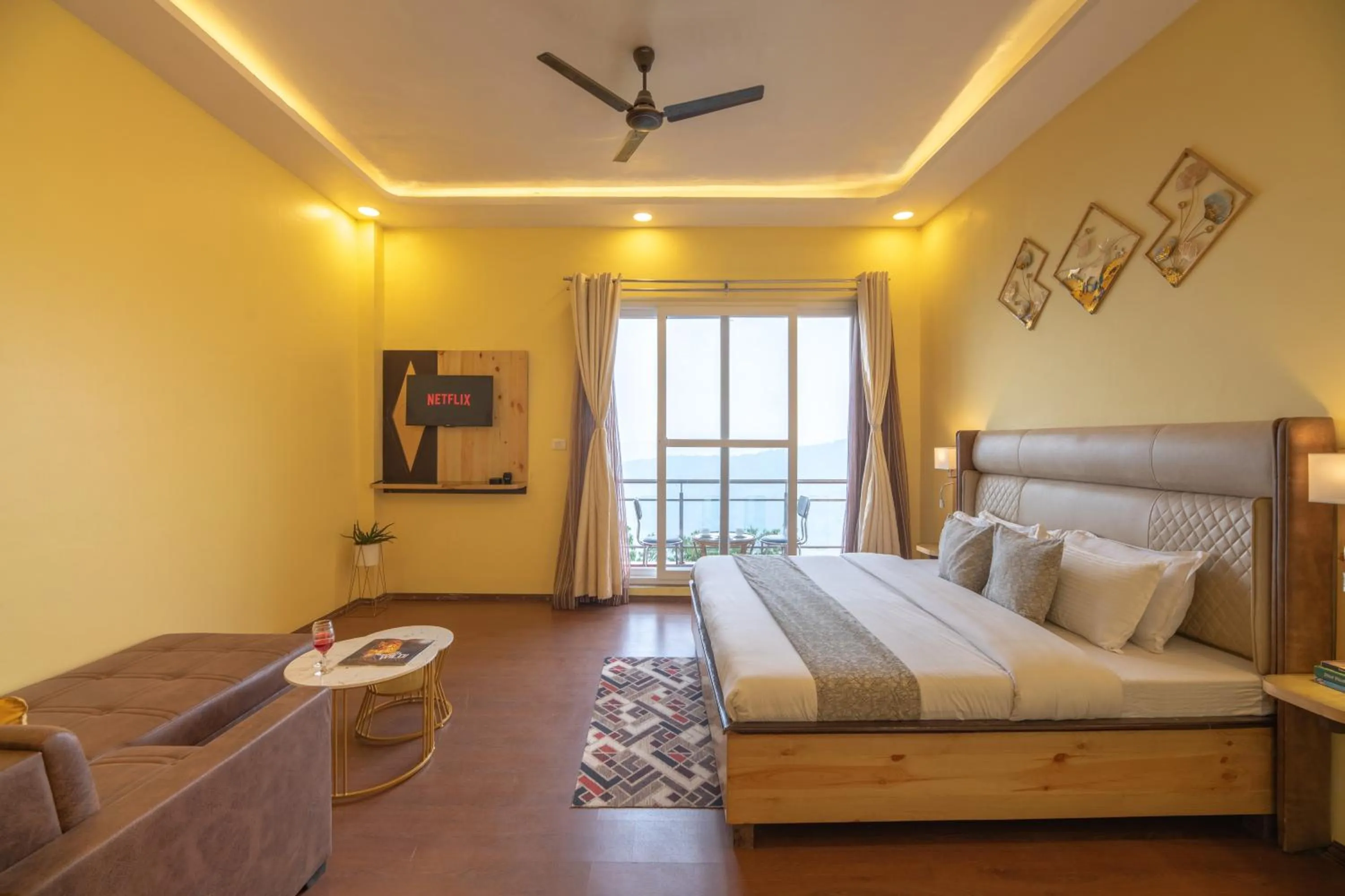 Bed in Binsar Eco Resort, Binsar - Uttarakhand