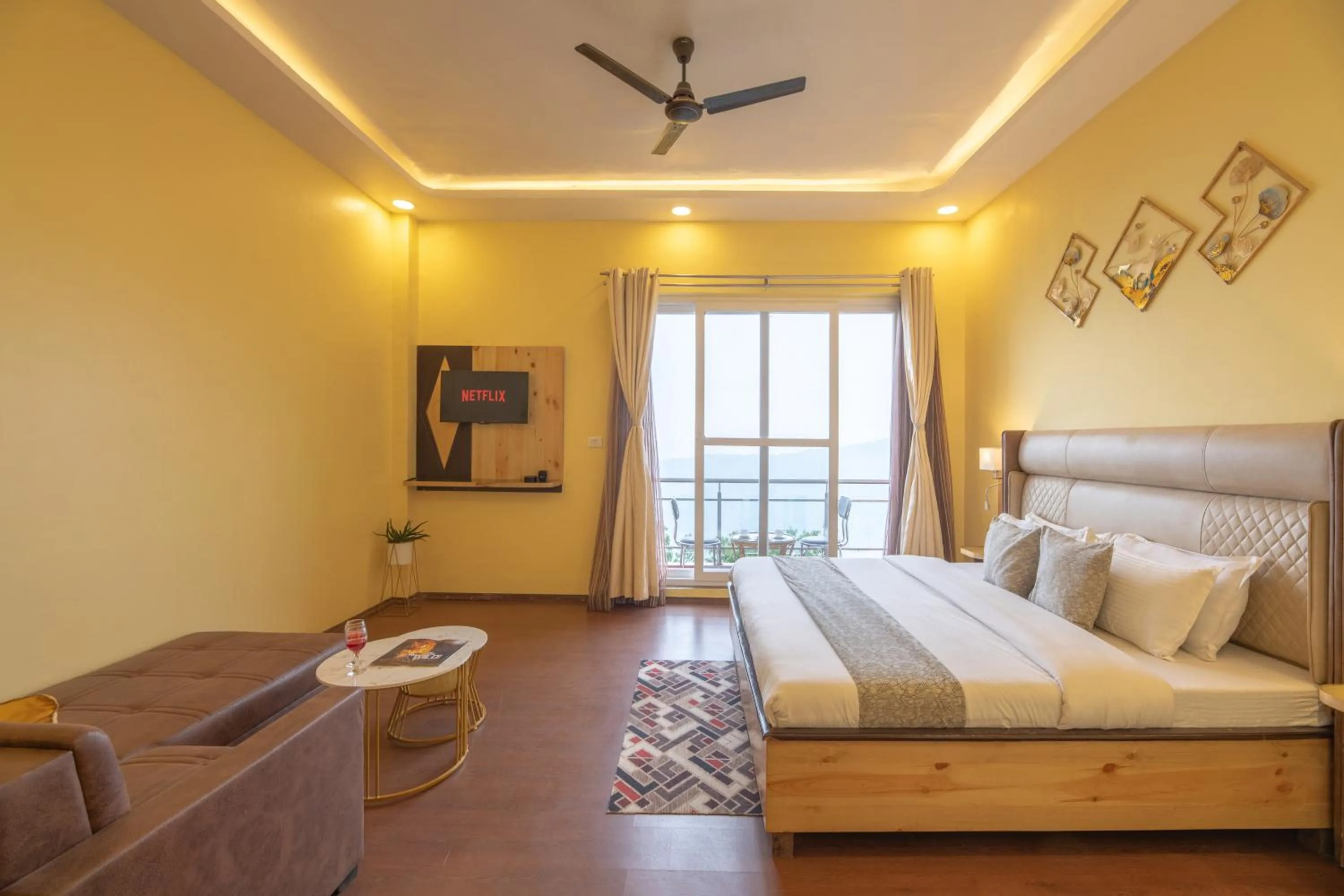 Bed in Binsar Eco Resort, Binsar - Uttarakhand