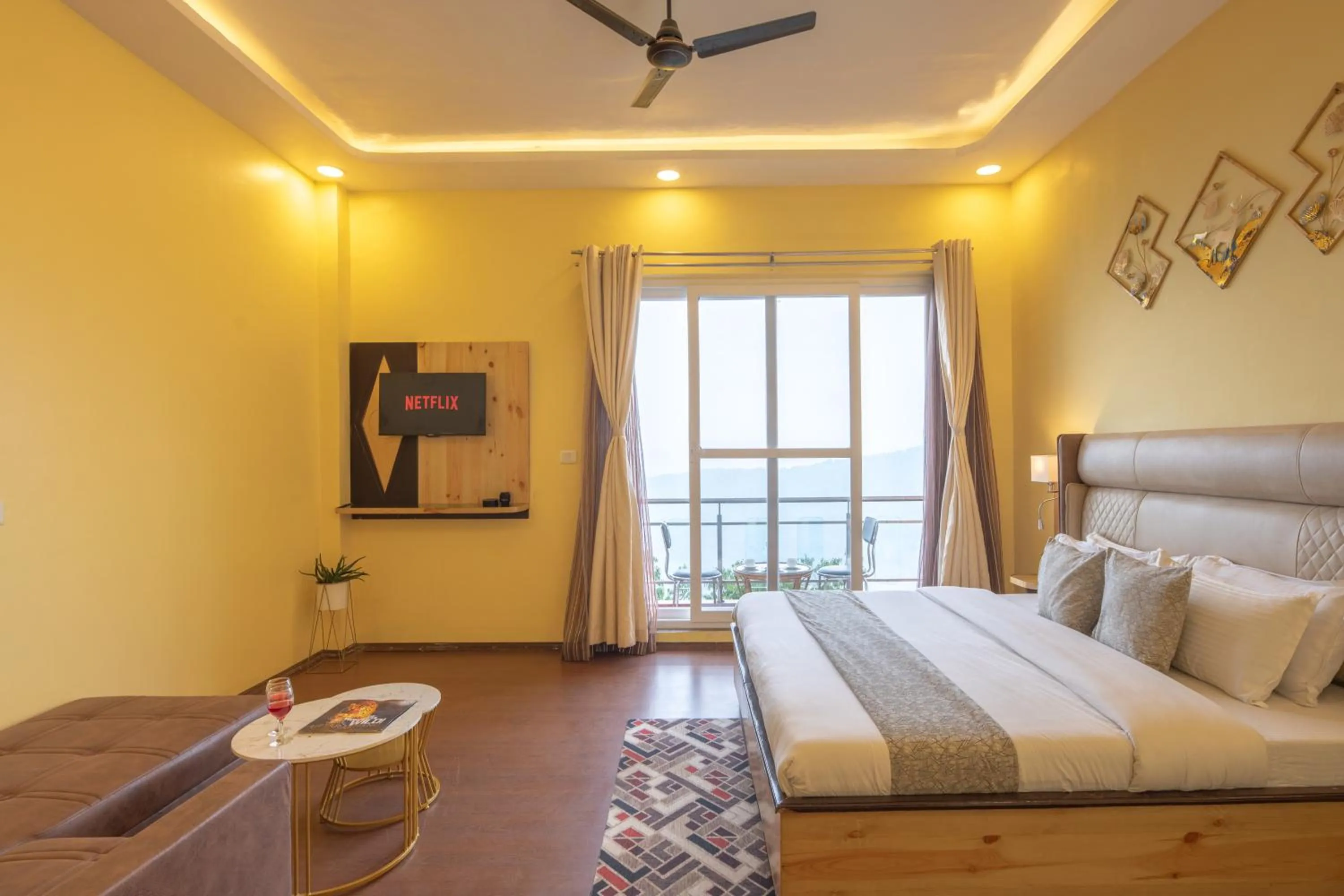 Bed in Binsar Eco Resort, Binsar - Uttarakhand