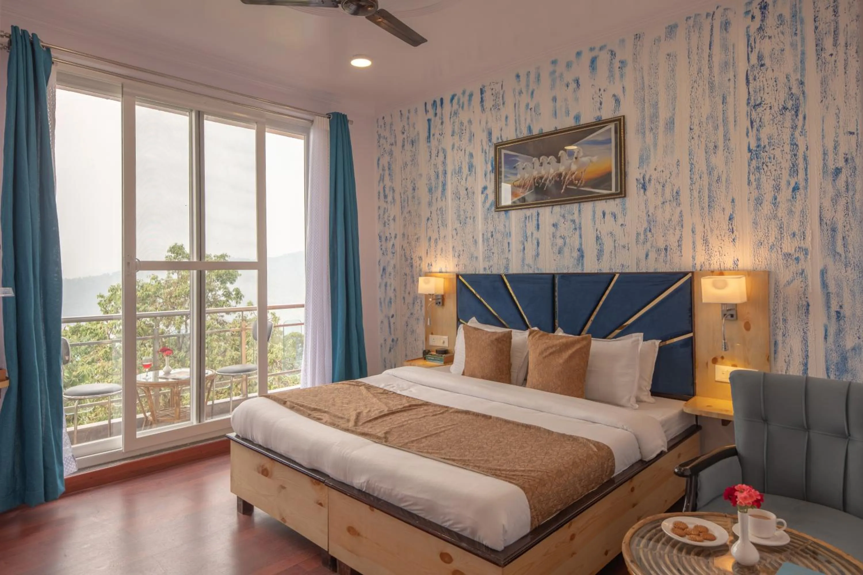 Bedroom, Bed in Binsar Eco Resort, Binsar - Uttarakhand