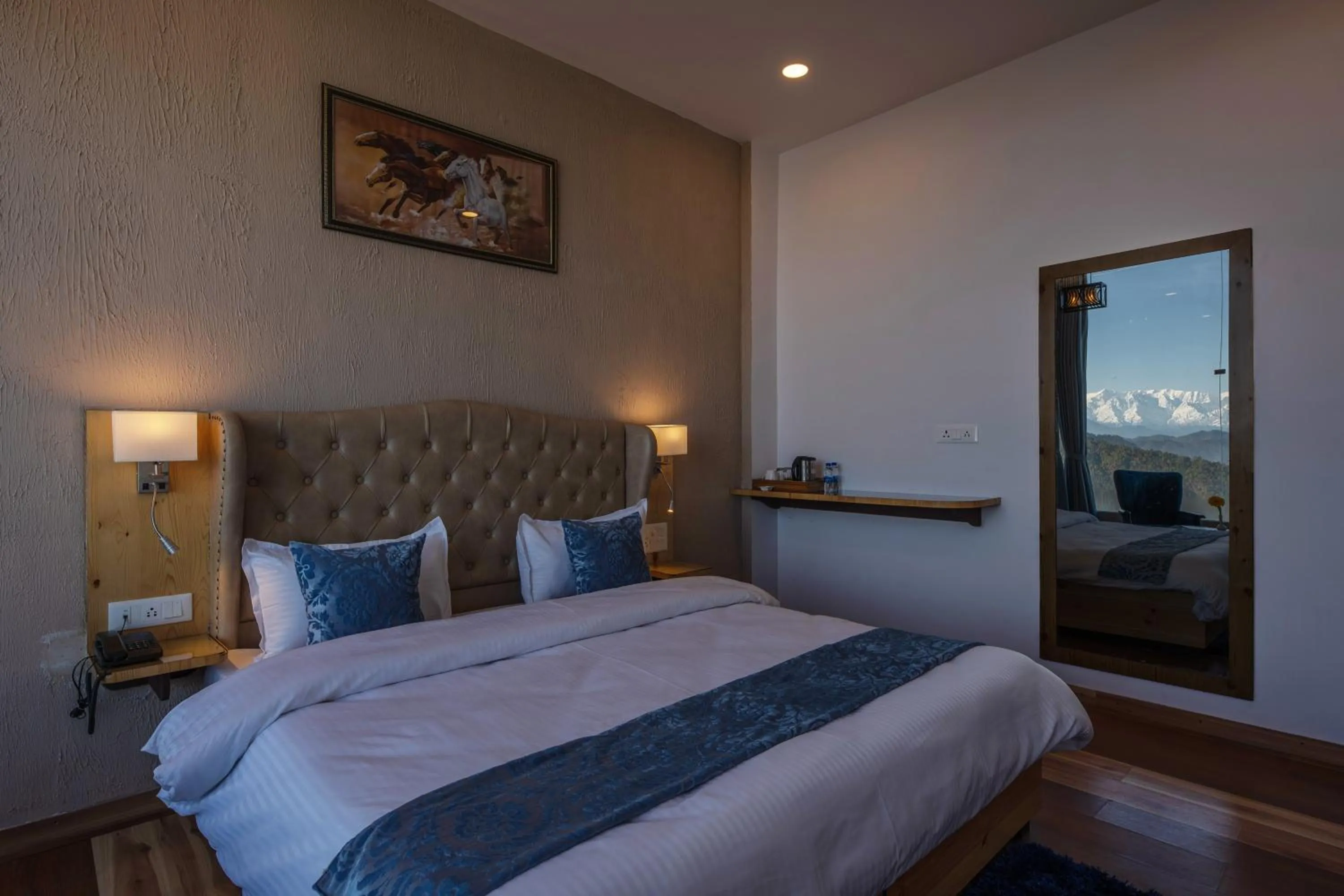 Bed in Binsar Eco Resort, Binsar - Uttarakhand