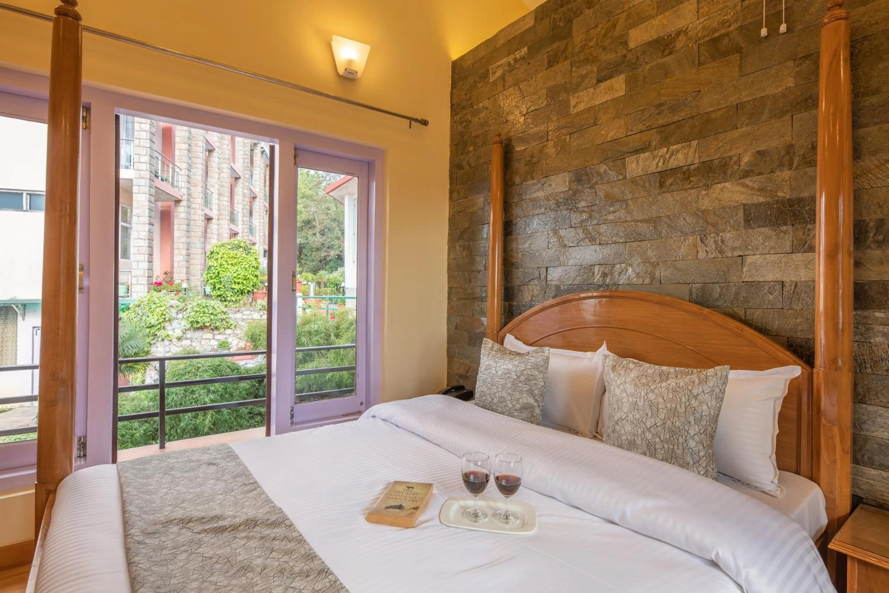 Bed in Binsar Eco Resort, Binsar - Uttarakhand