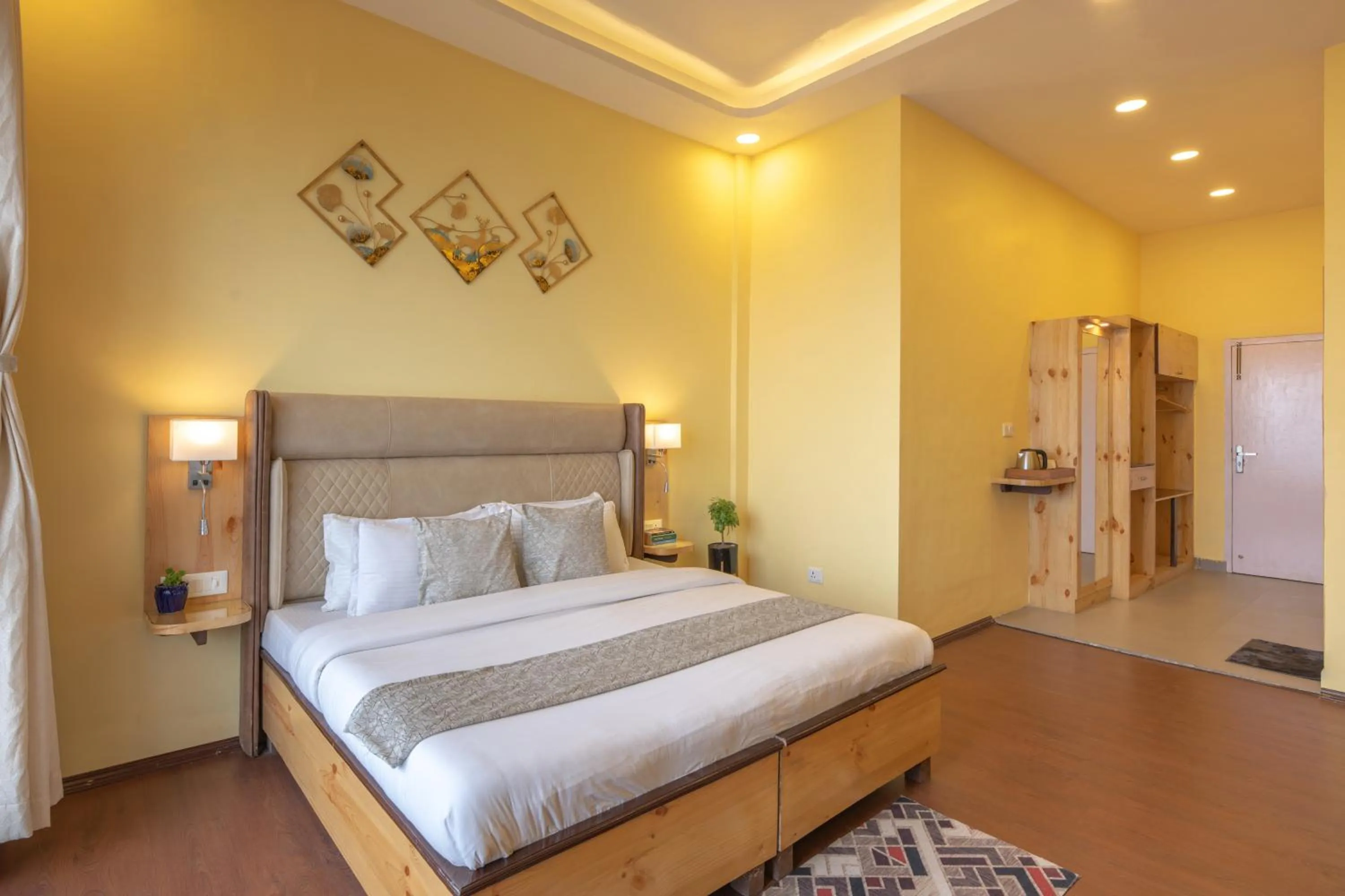 Bed in Binsar Eco Resort, Binsar - Uttarakhand