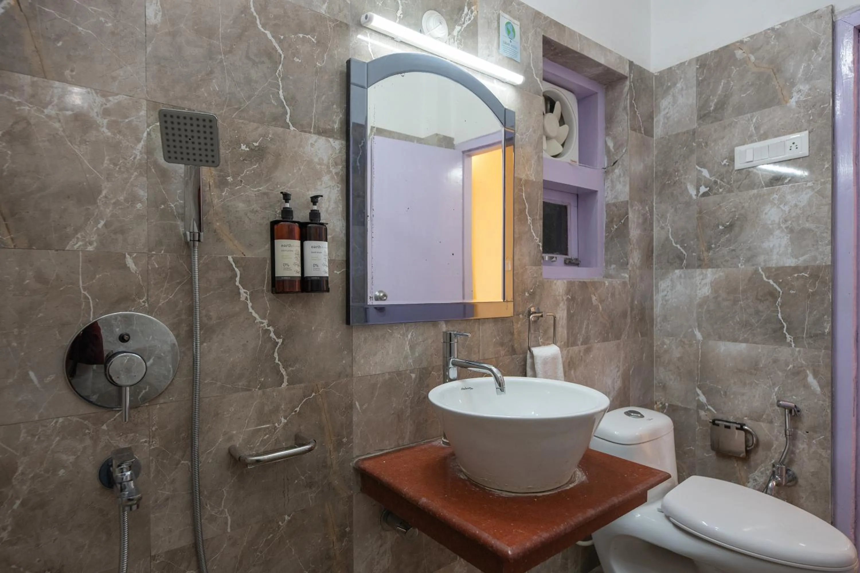 Bathroom in Binsar Eco Resort, Binsar - Uttarakhand