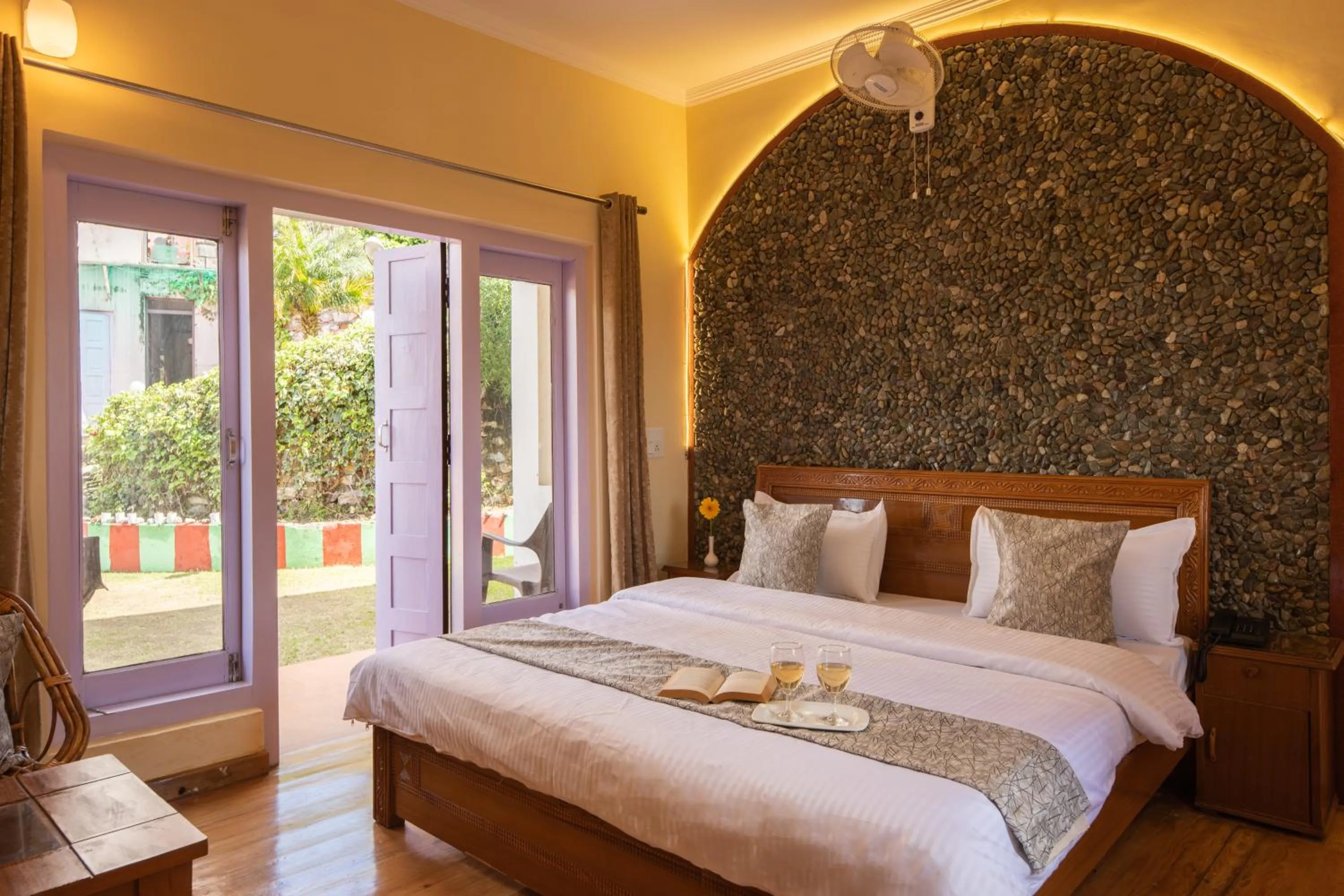 Bedroom, Bed in Binsar Eco Resort, Binsar - Uttarakhand