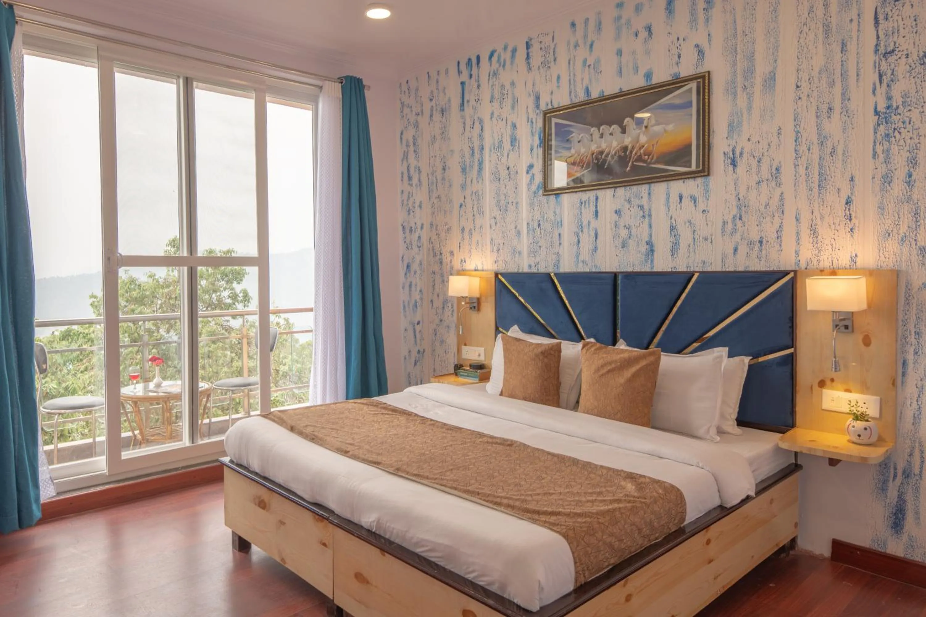 Bedroom, Bed in Binsar Eco Resort, Binsar - Uttarakhand