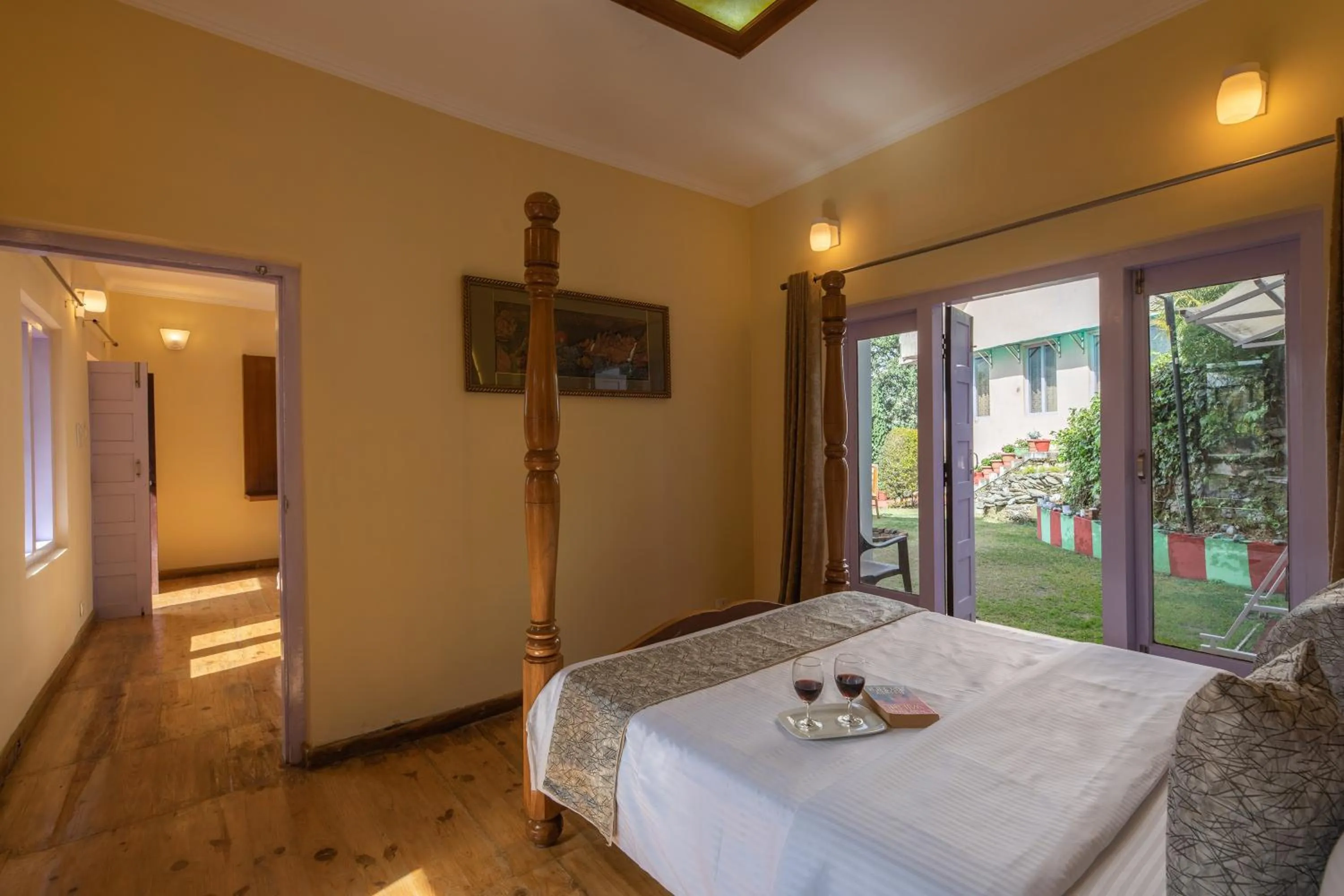 Bed in Binsar Eco Resort, Binsar - Uttarakhand