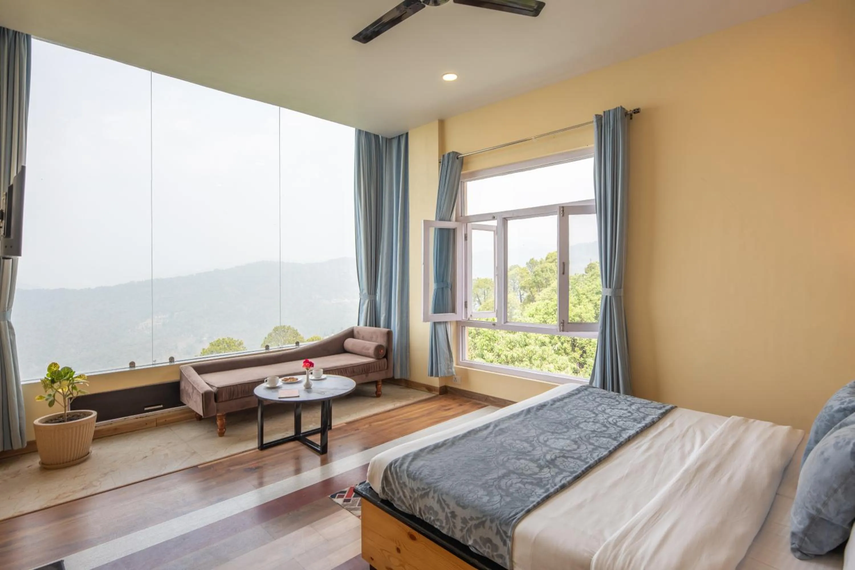 Bedroom, Bed in Binsar Eco Resort, Binsar - Uttarakhand