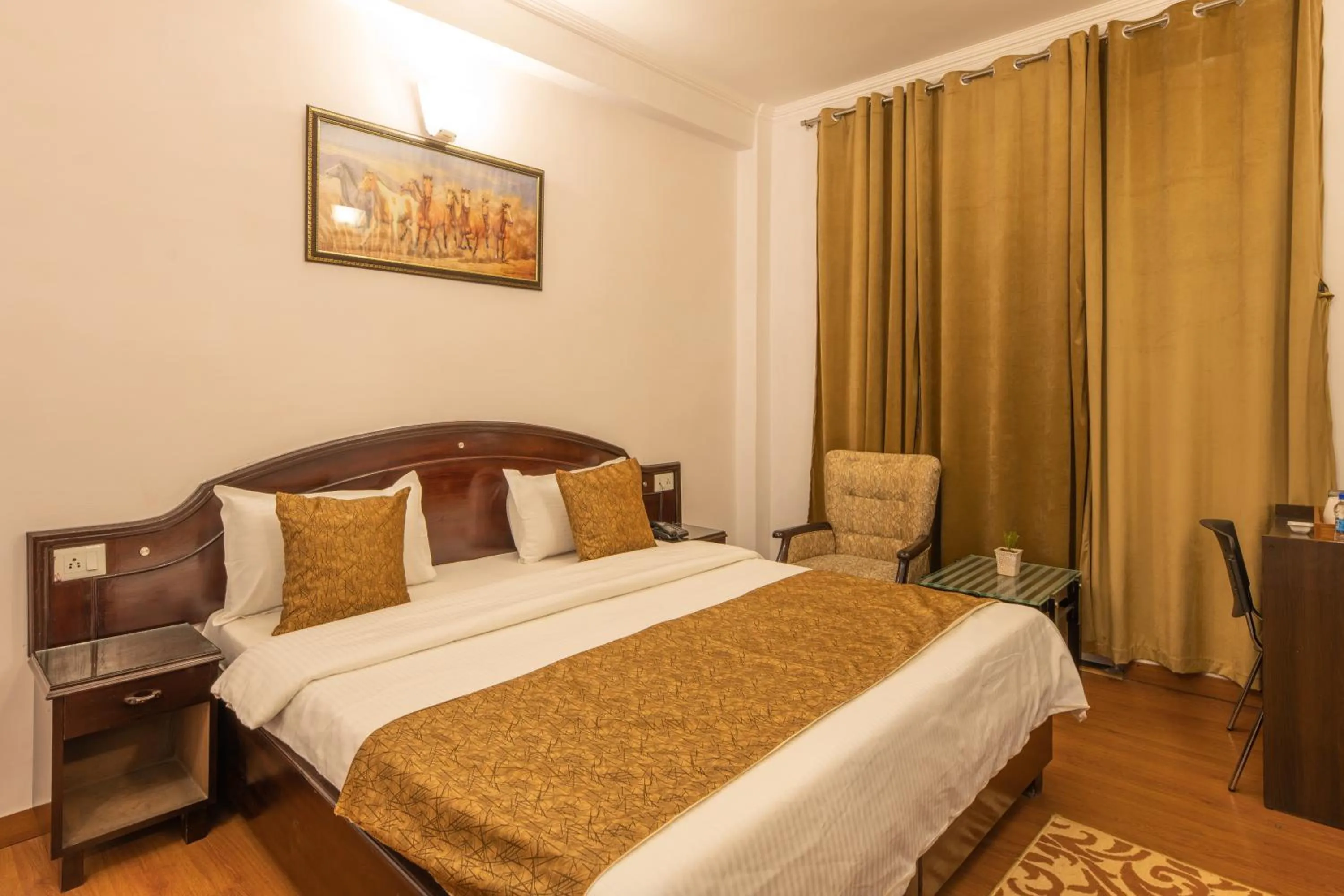 Bedroom, Bed in Binsar Eco Resort, Binsar - Uttarakhand