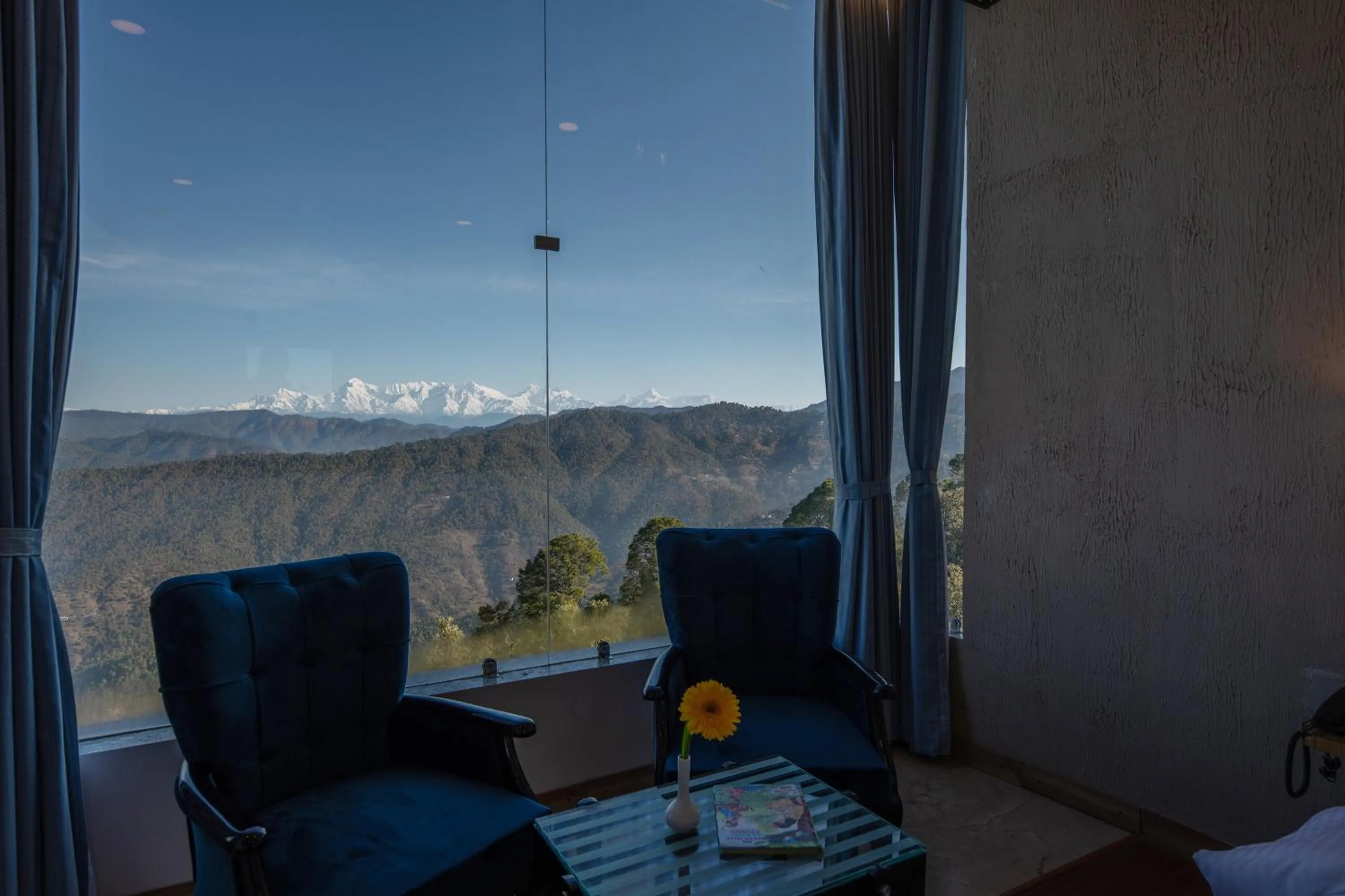 Living room in Binsar Eco Resort, Binsar - Uttarakhand
