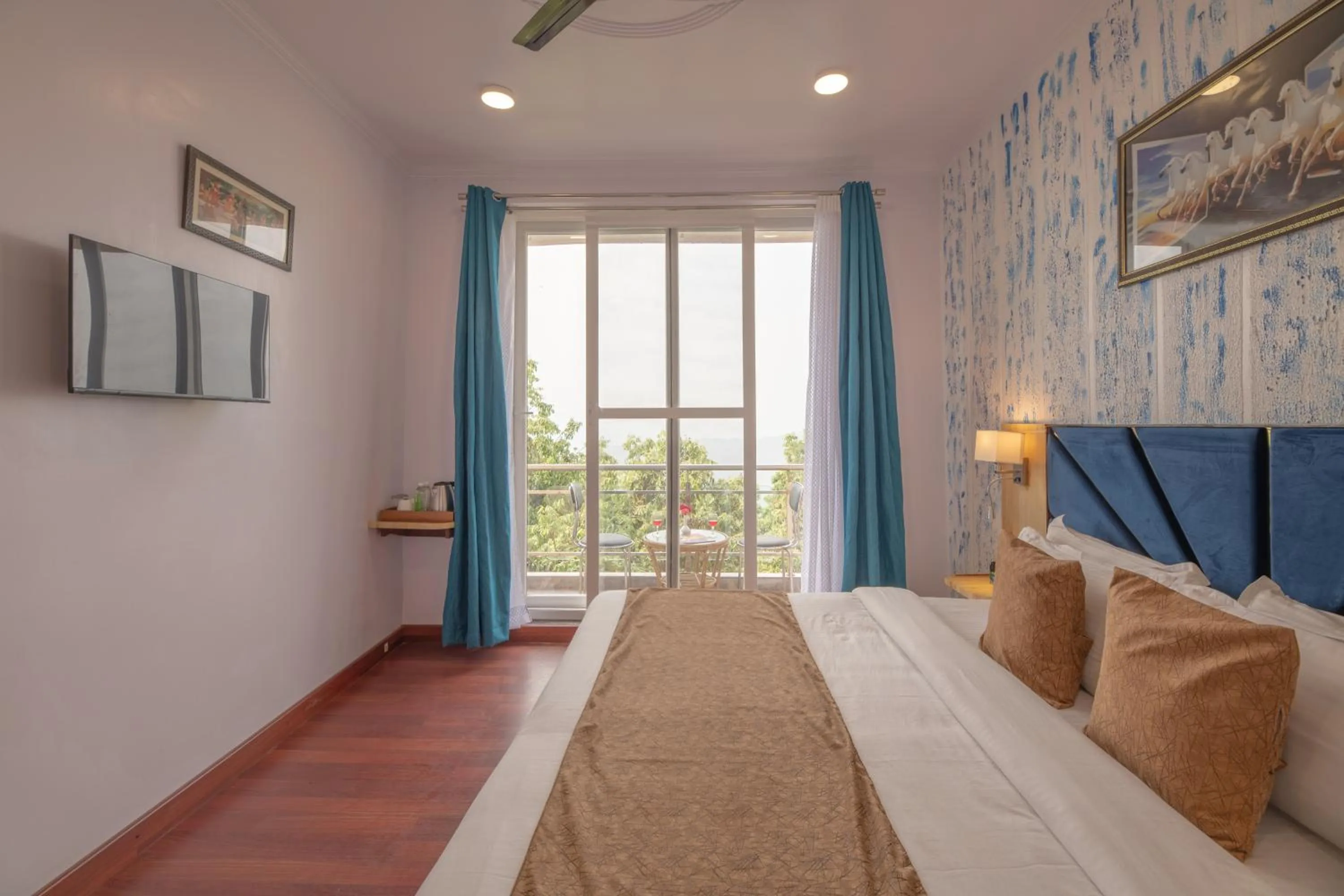 Bedroom, Bed in Binsar Eco Resort, Binsar - Uttarakhand