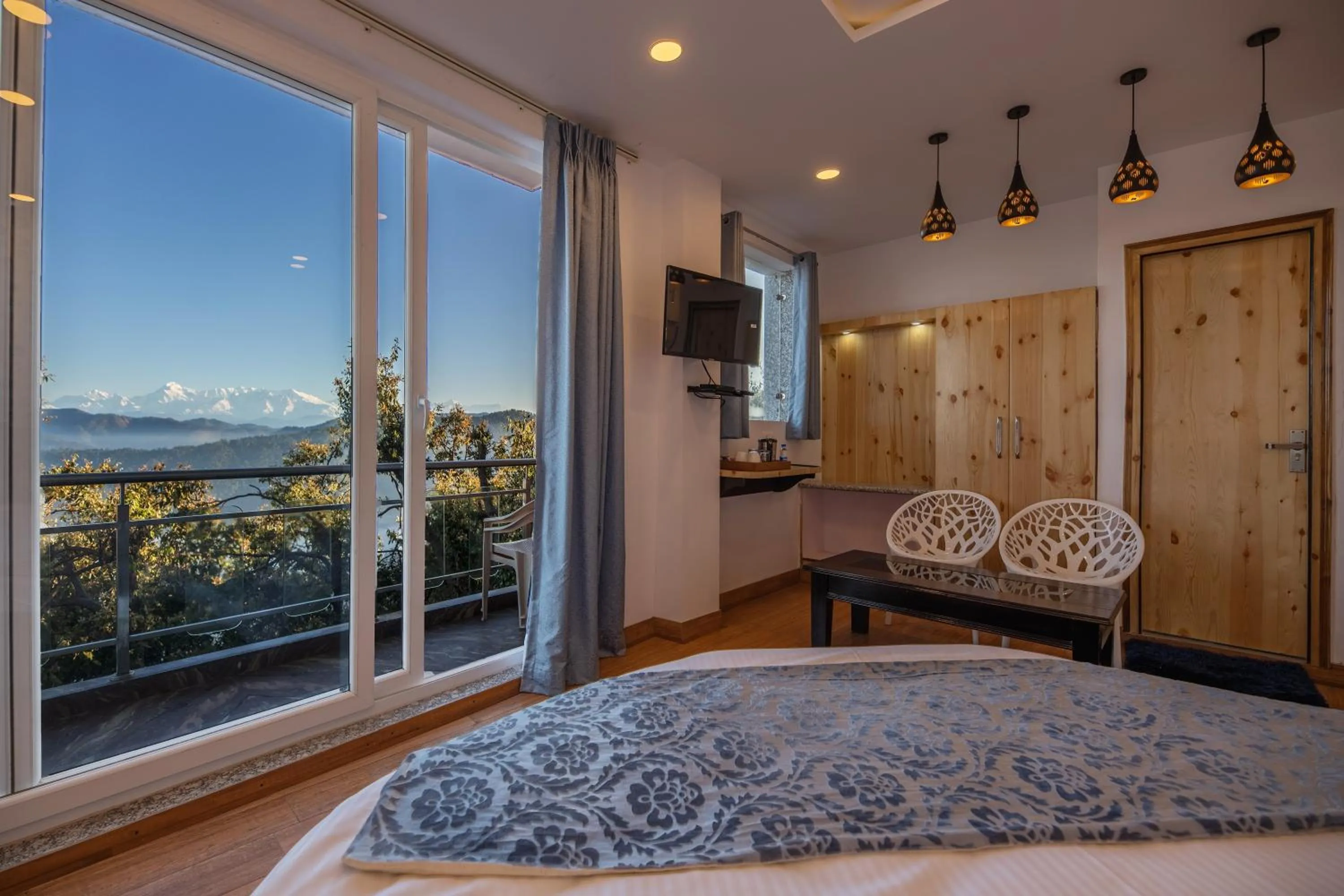 Bed in Binsar Eco Resort, Binsar - Uttarakhand