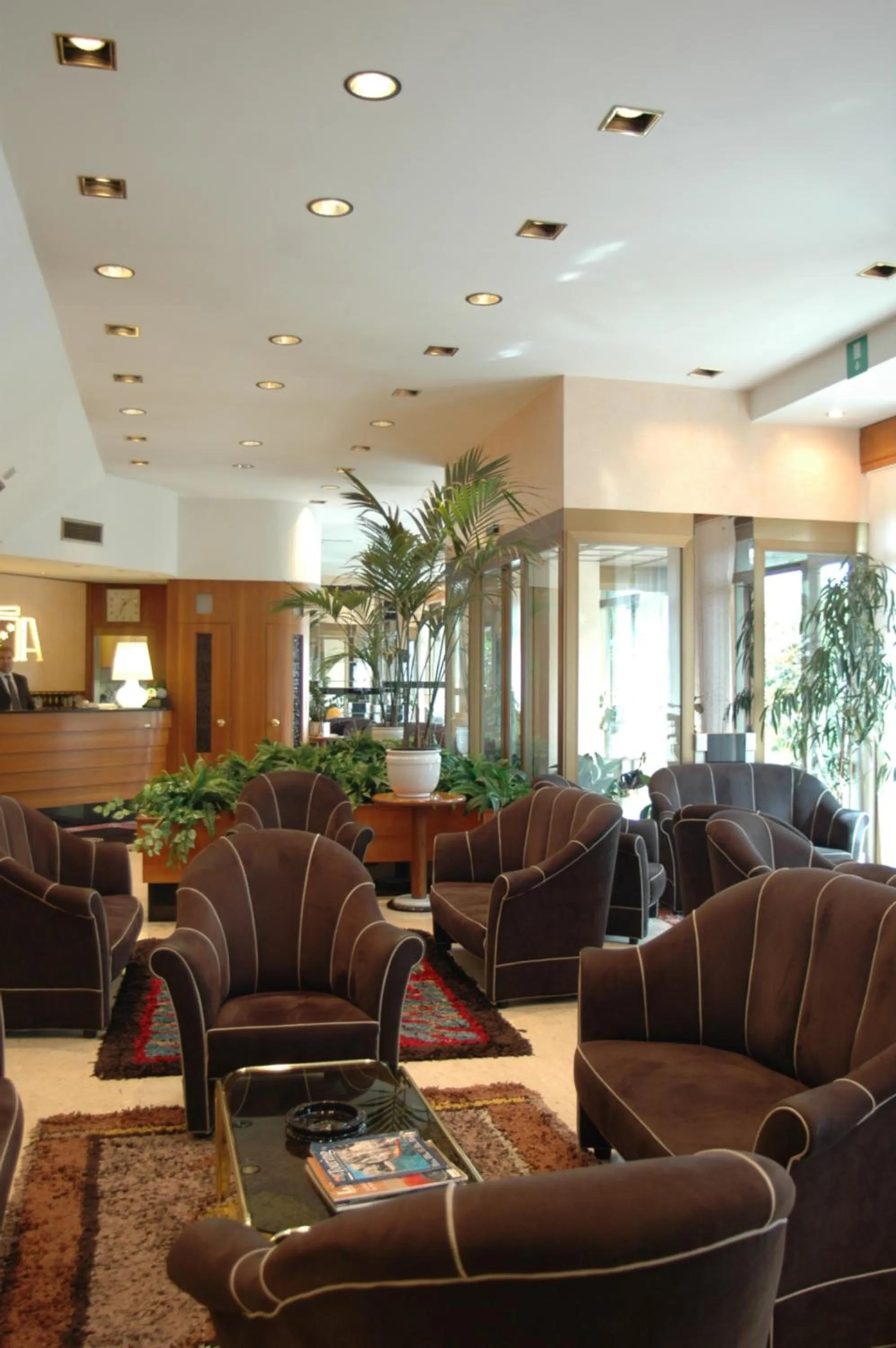 Communal lounge/ TV room in Grand Hotel Ambasciatori Wellness & Spa