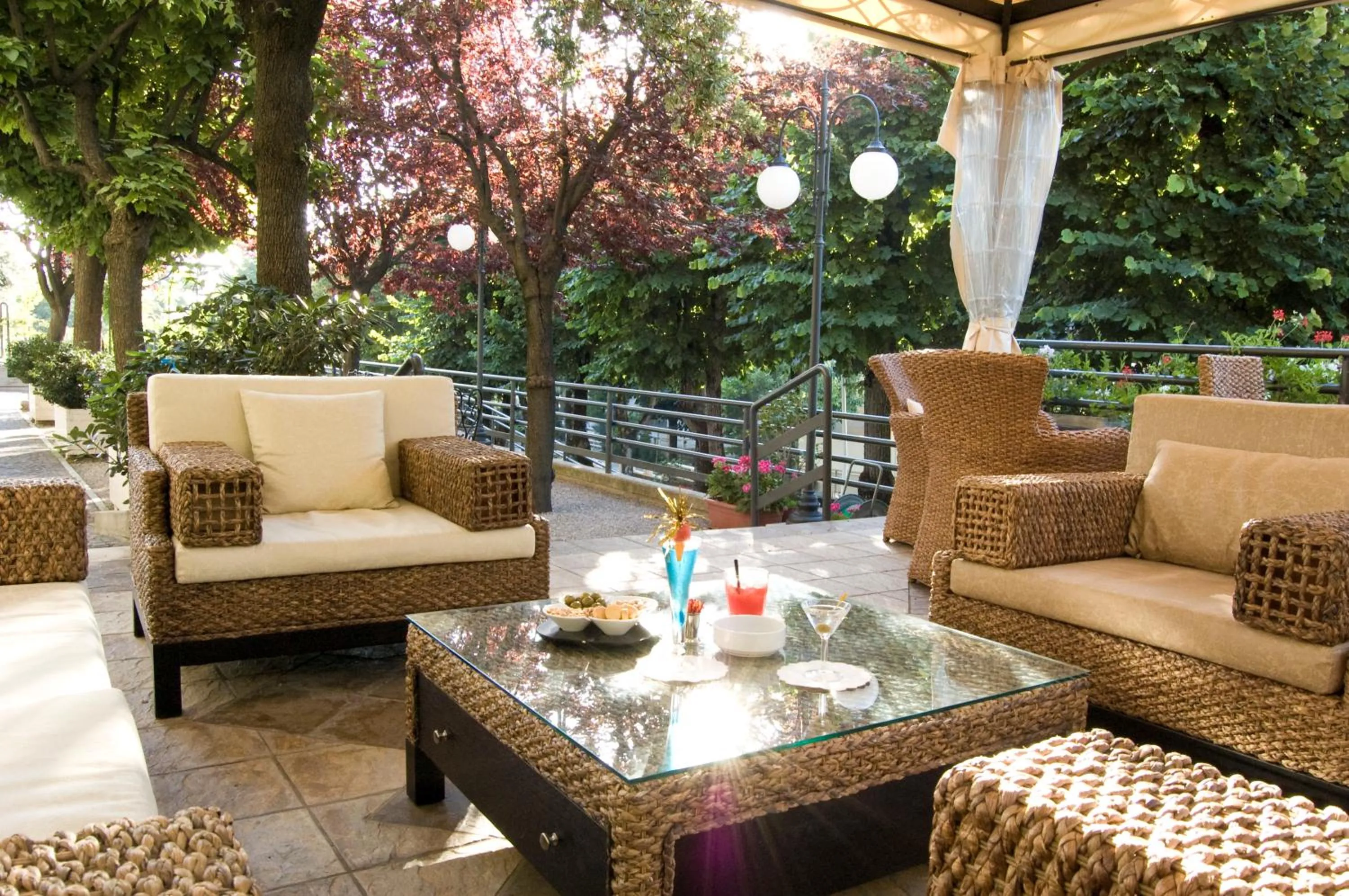 Garden in Grand Hotel Ambasciatori Wellness & Spa