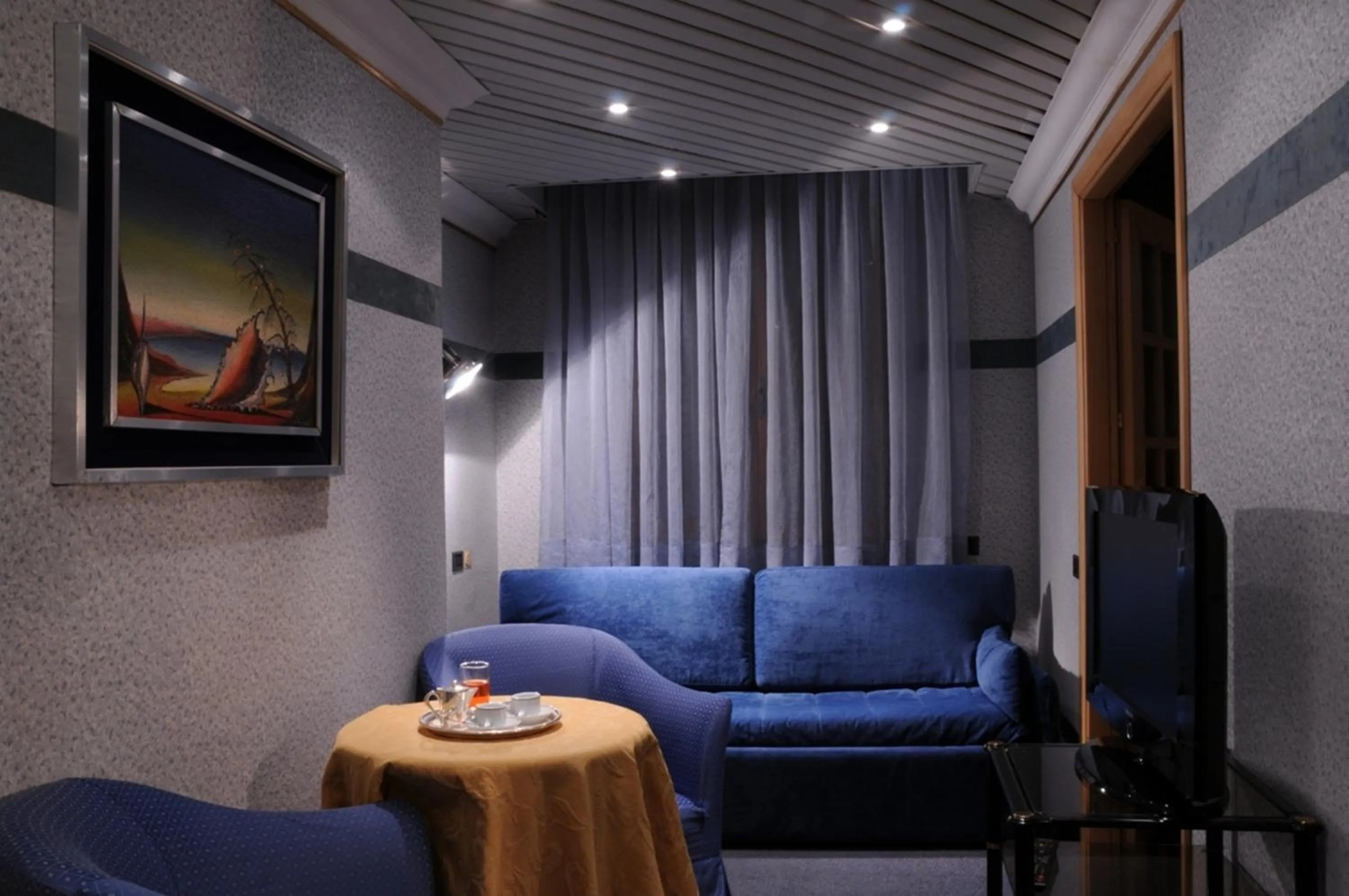 Bed in Grand Hotel Ambasciatori Wellness & Spa