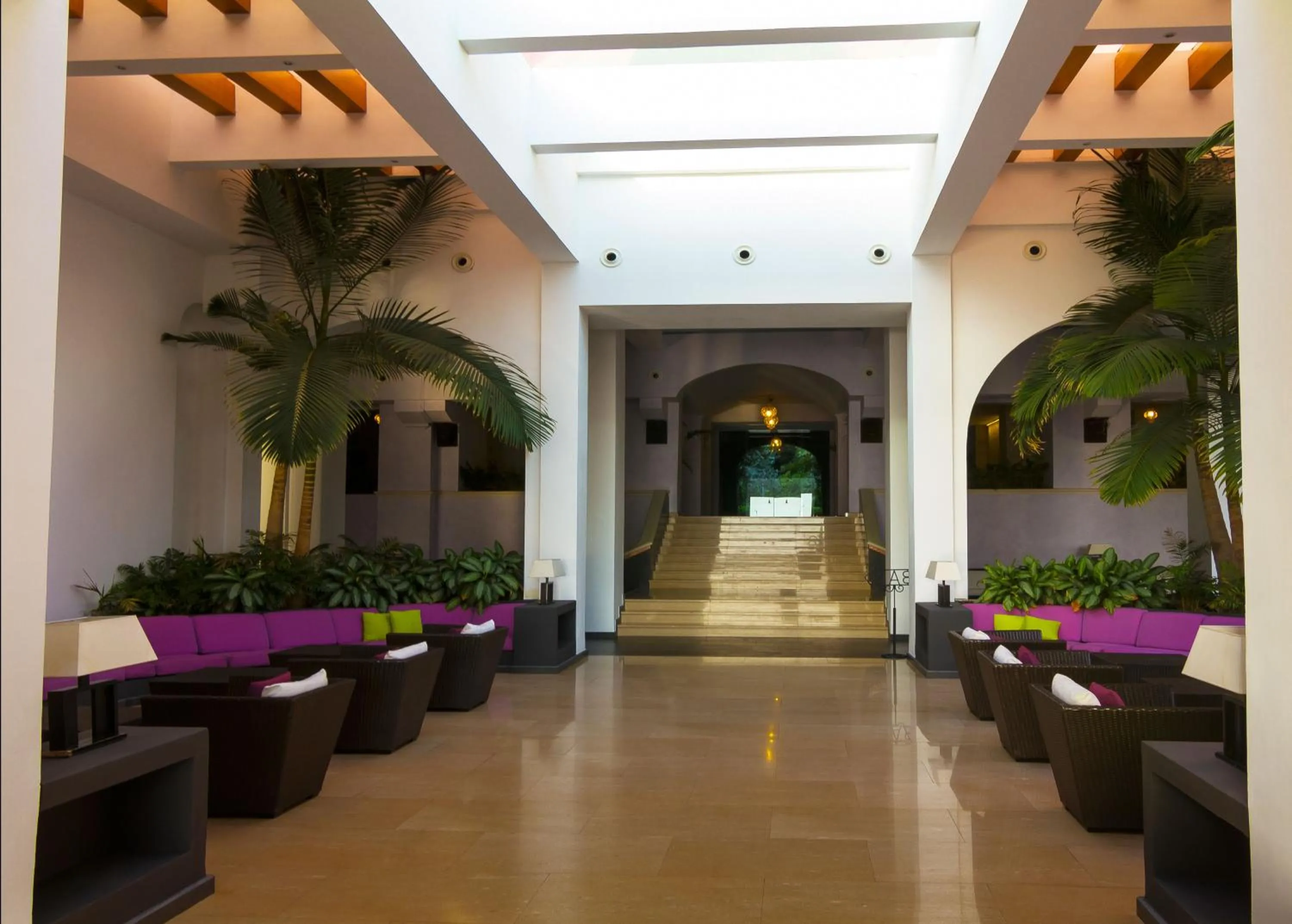 Lobby or reception in Santa Tecla Palace