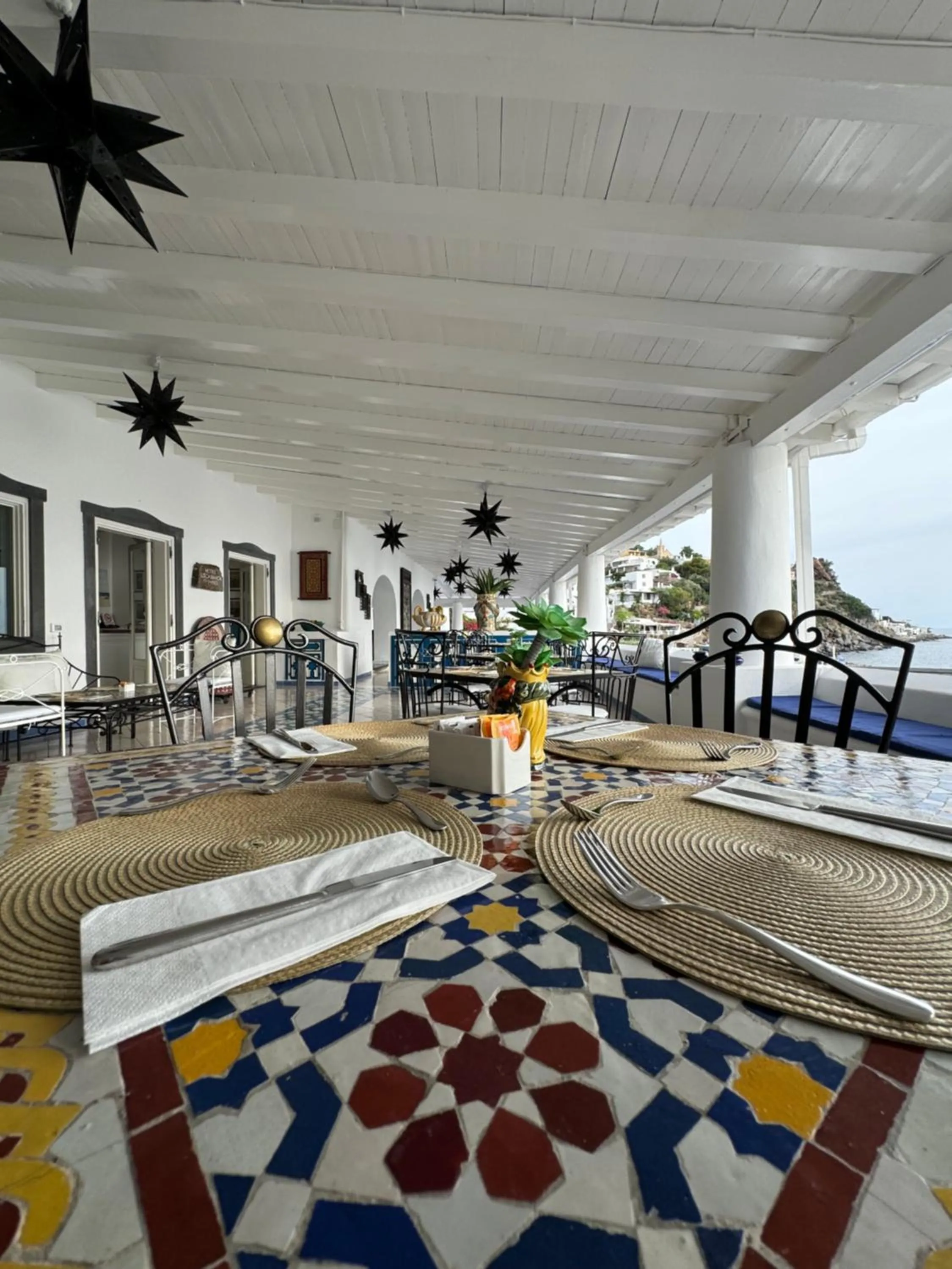 Buffet breakfast in Hotel Lisca Bianca