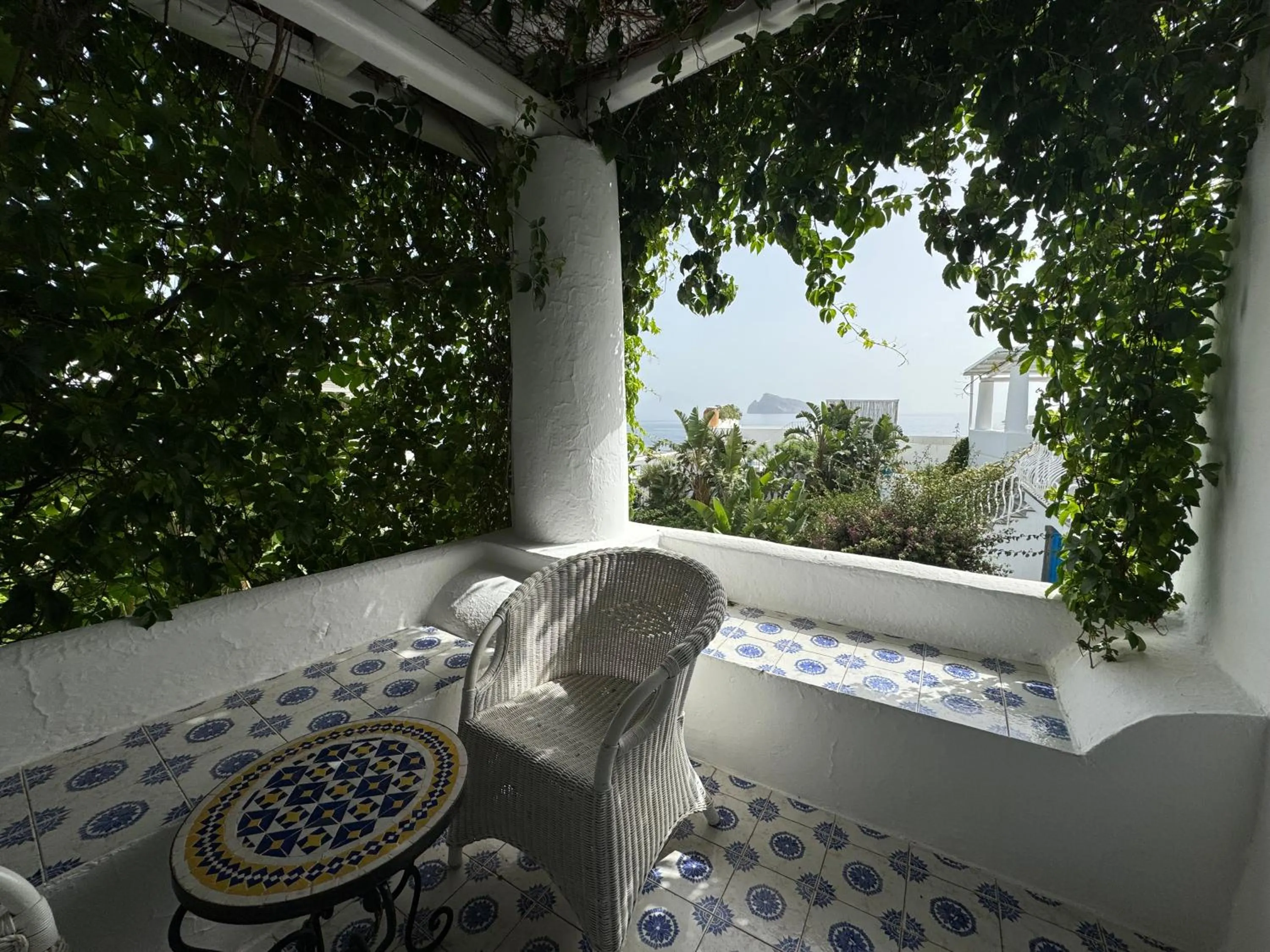 Garden in Hotel Lisca Bianca