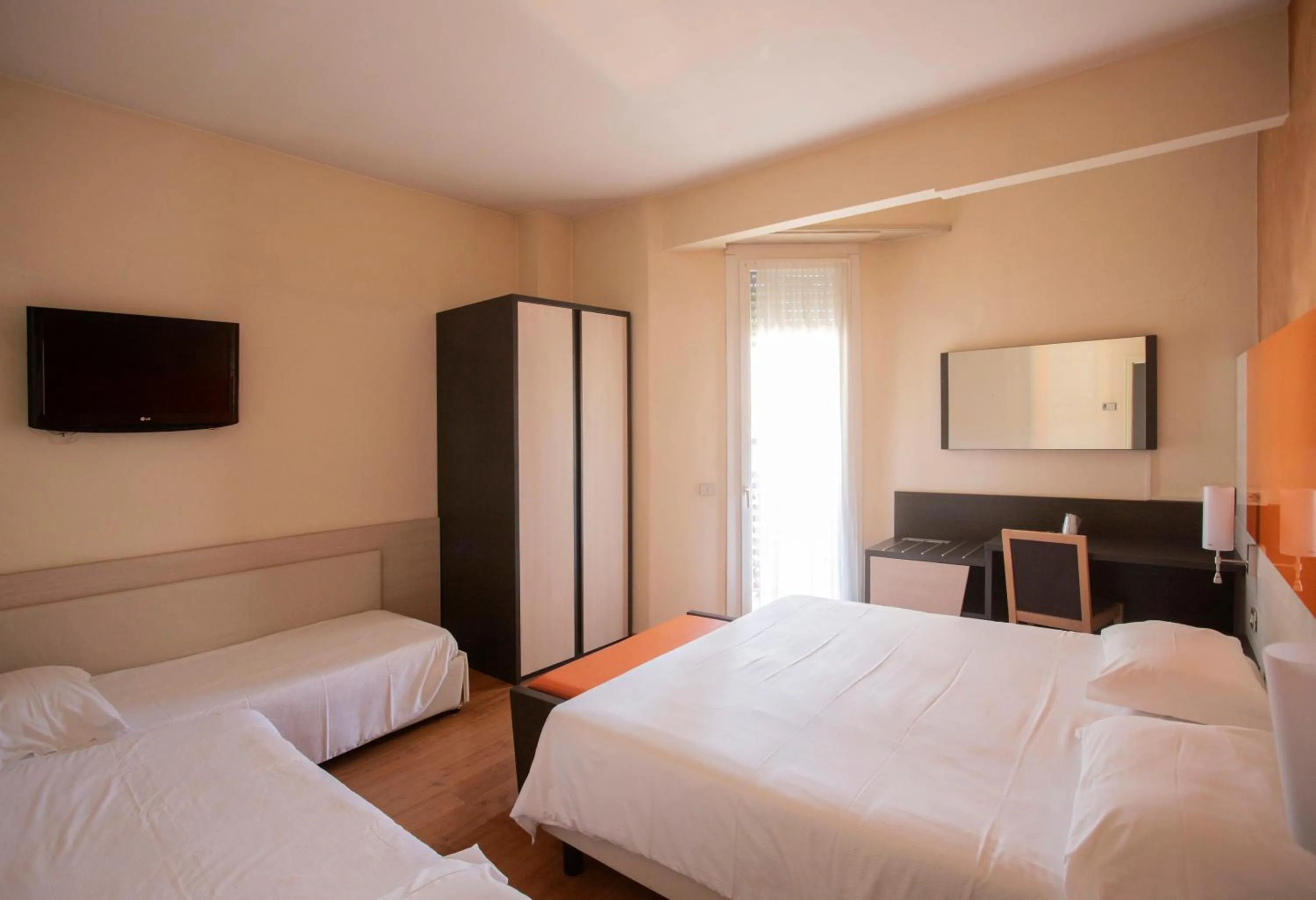 Bed in Hotel Meeting