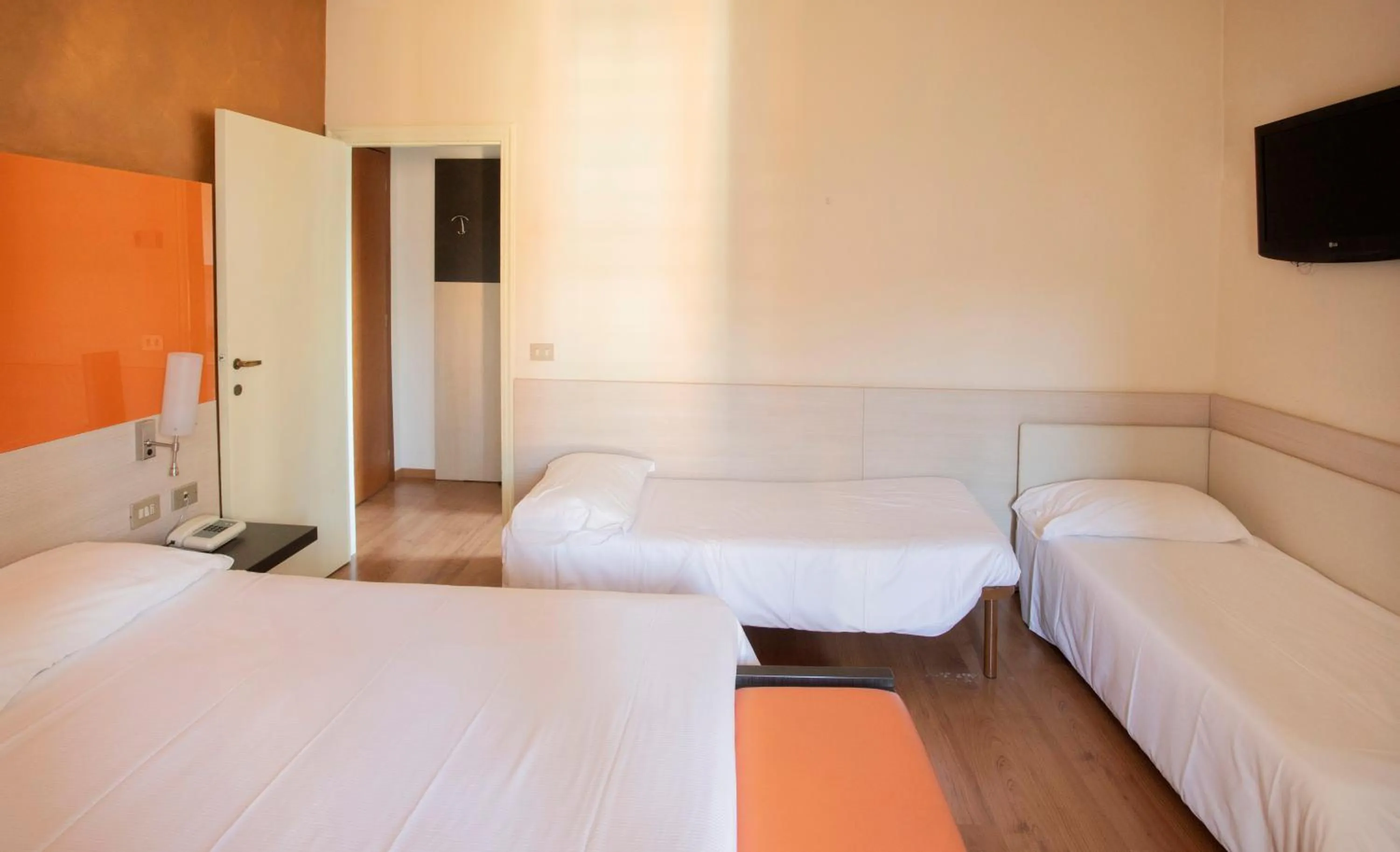 Bed in Hotel Meeting