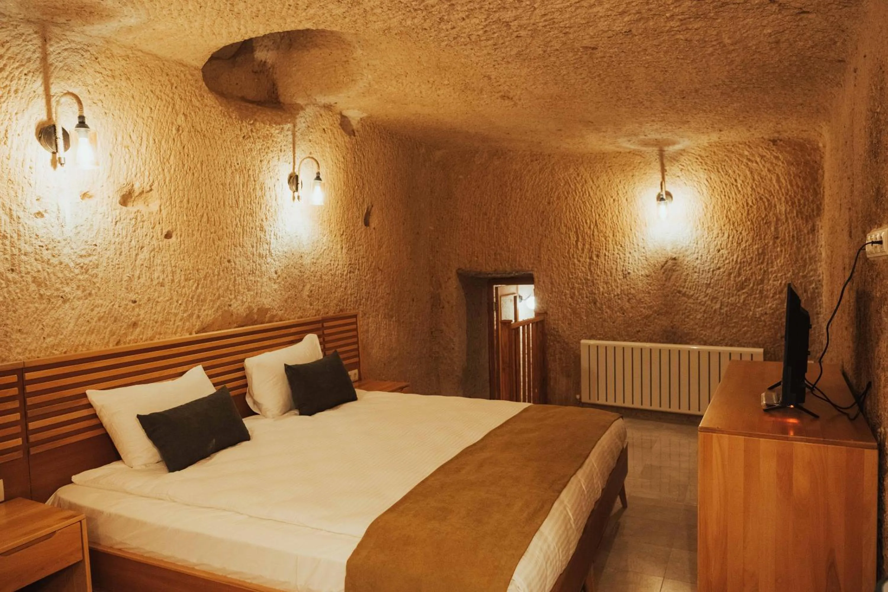 Bed in Juno Cappadocia