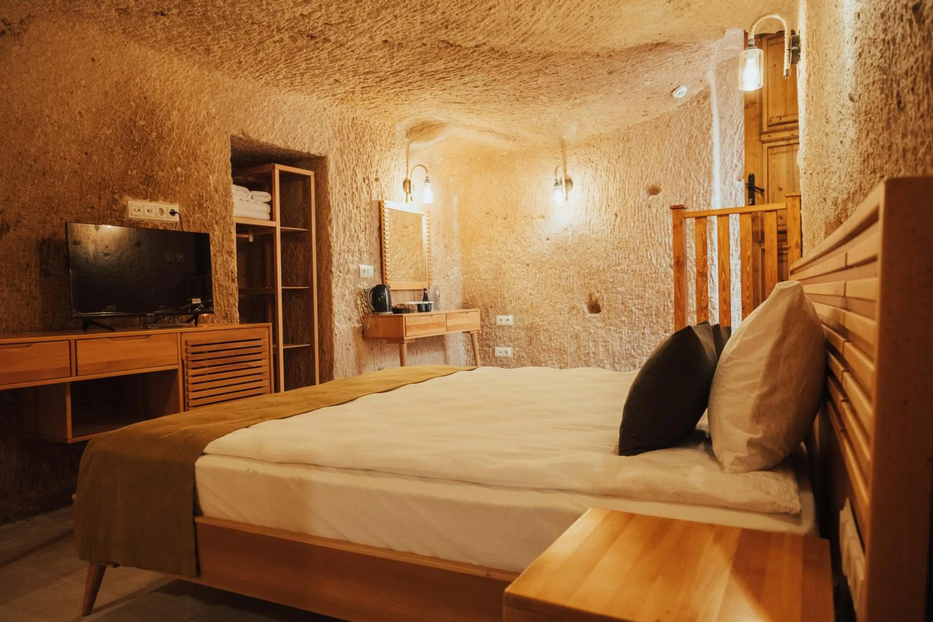 Bed in Juno Cappadocia