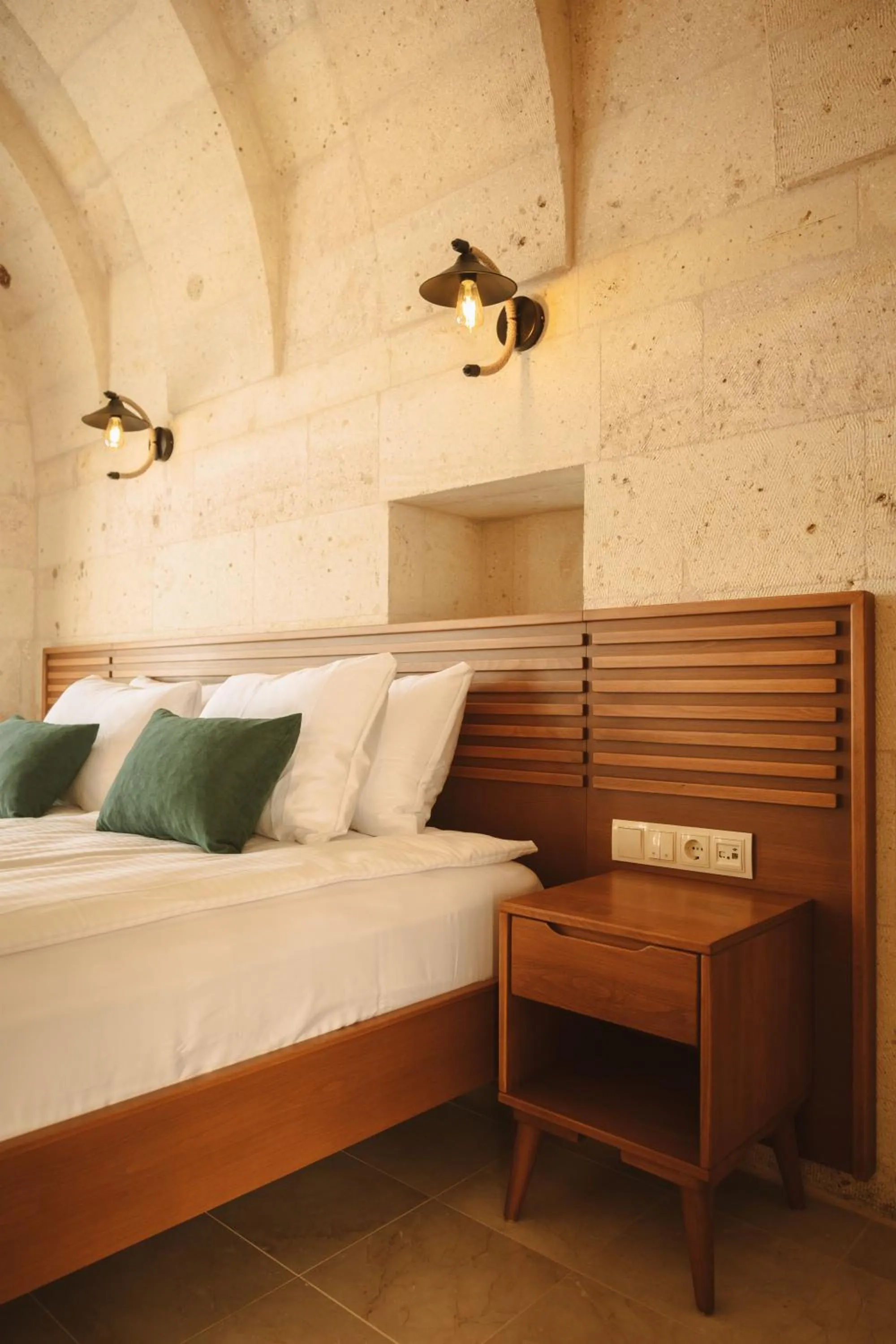 Bed in Juno Cappadocia