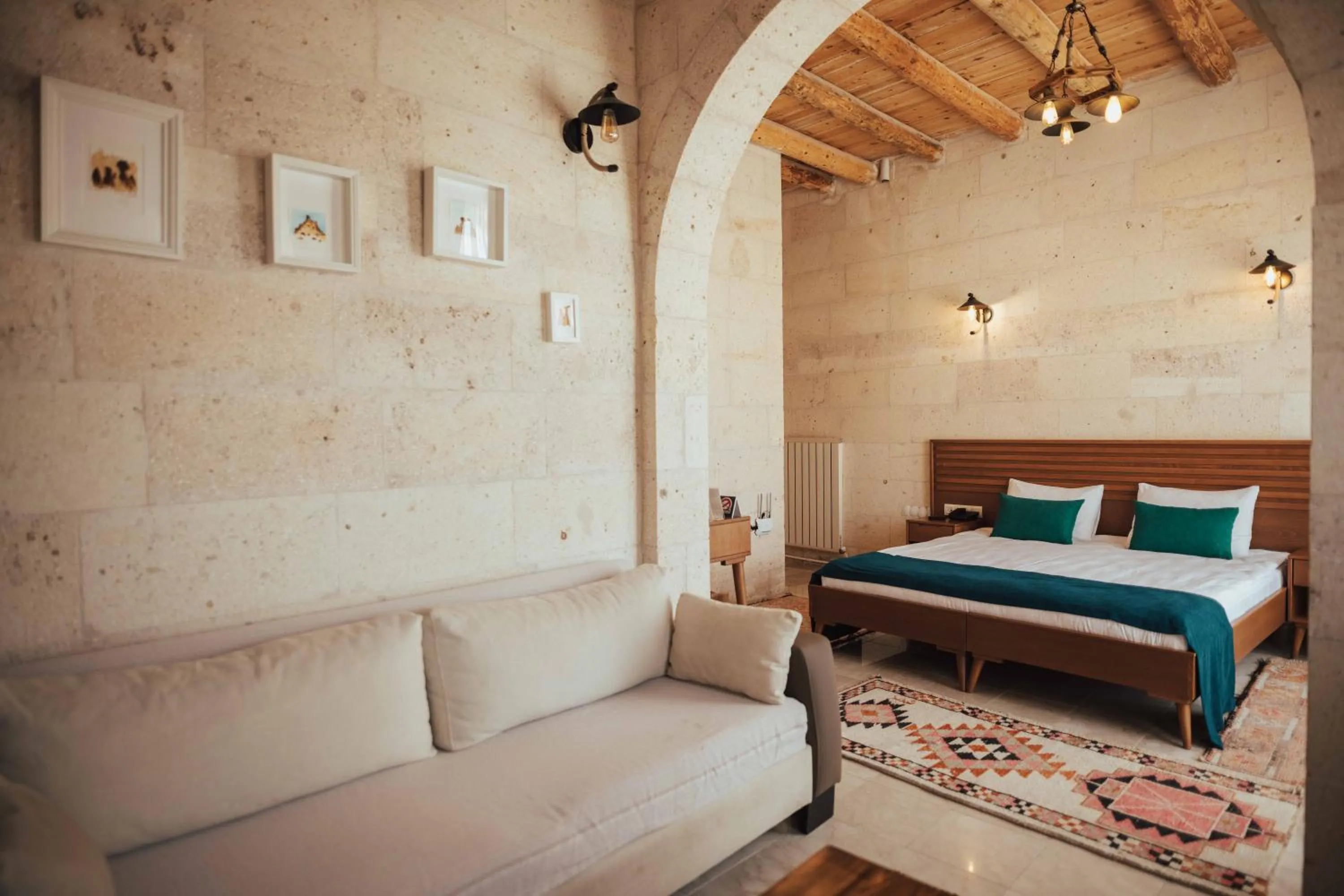 Bed in Juno Cappadocia