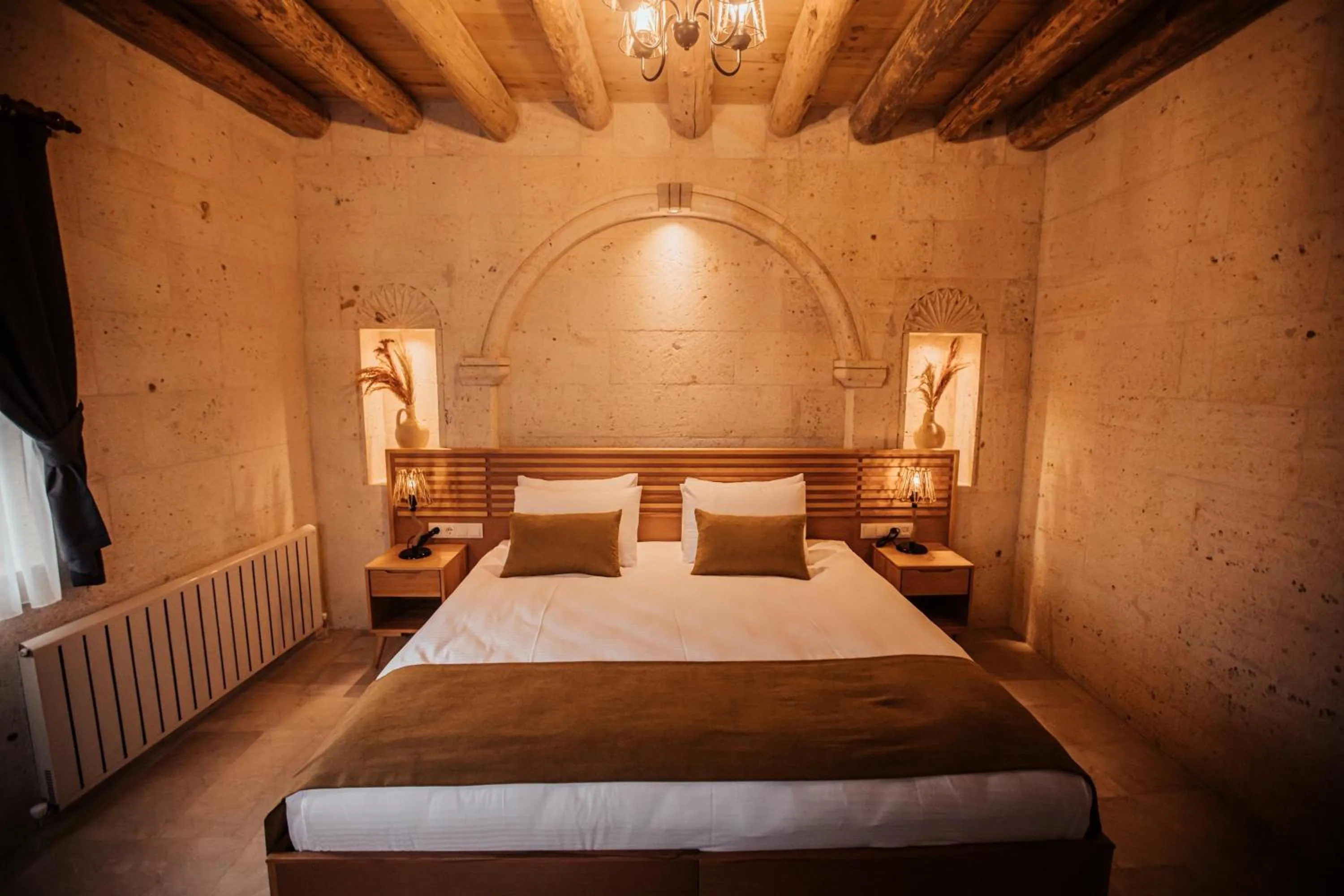 Bed in Juno Cappadocia