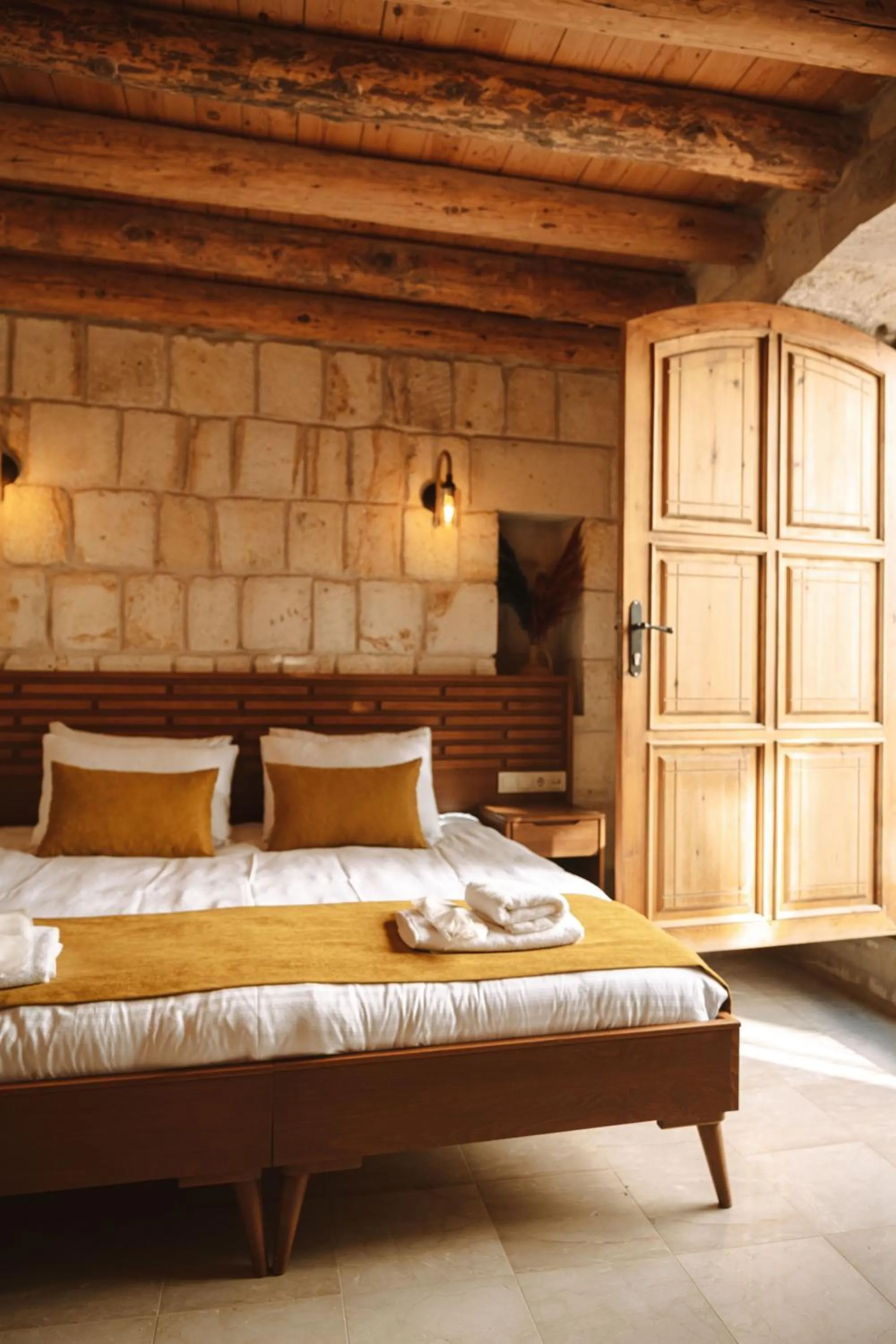 Bed in Juno Cappadocia