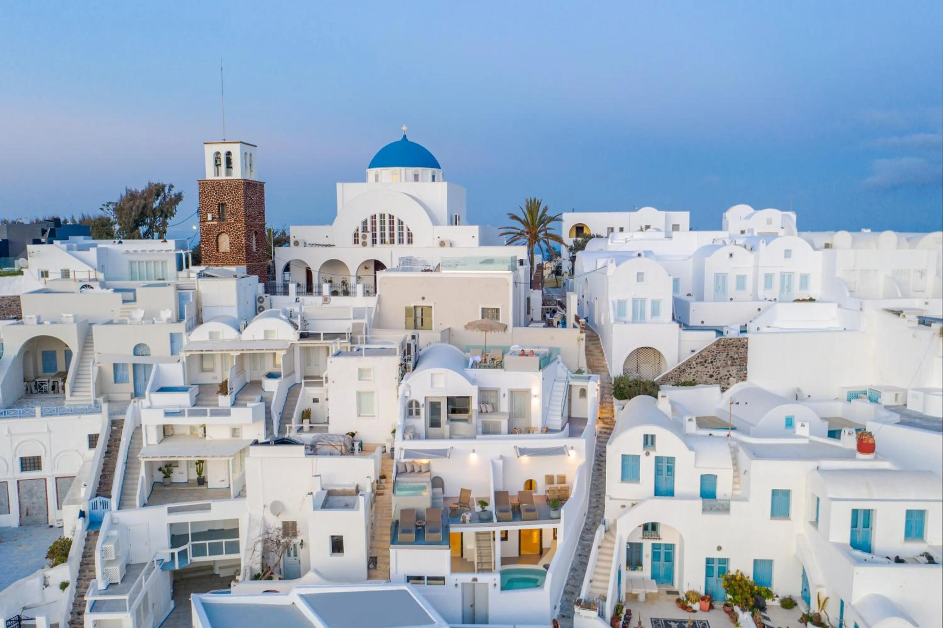 Property building in Kaleidoscope Imerovigli Suites