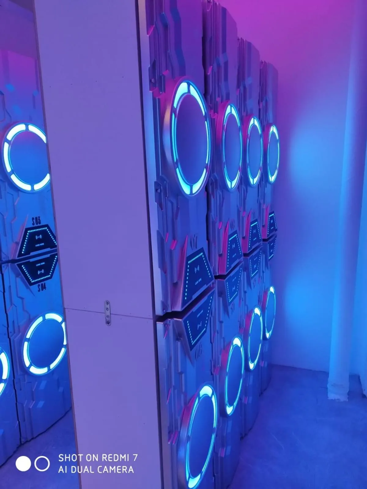 microwave in Galaxy Pods Capsule Hotel Boat Quay