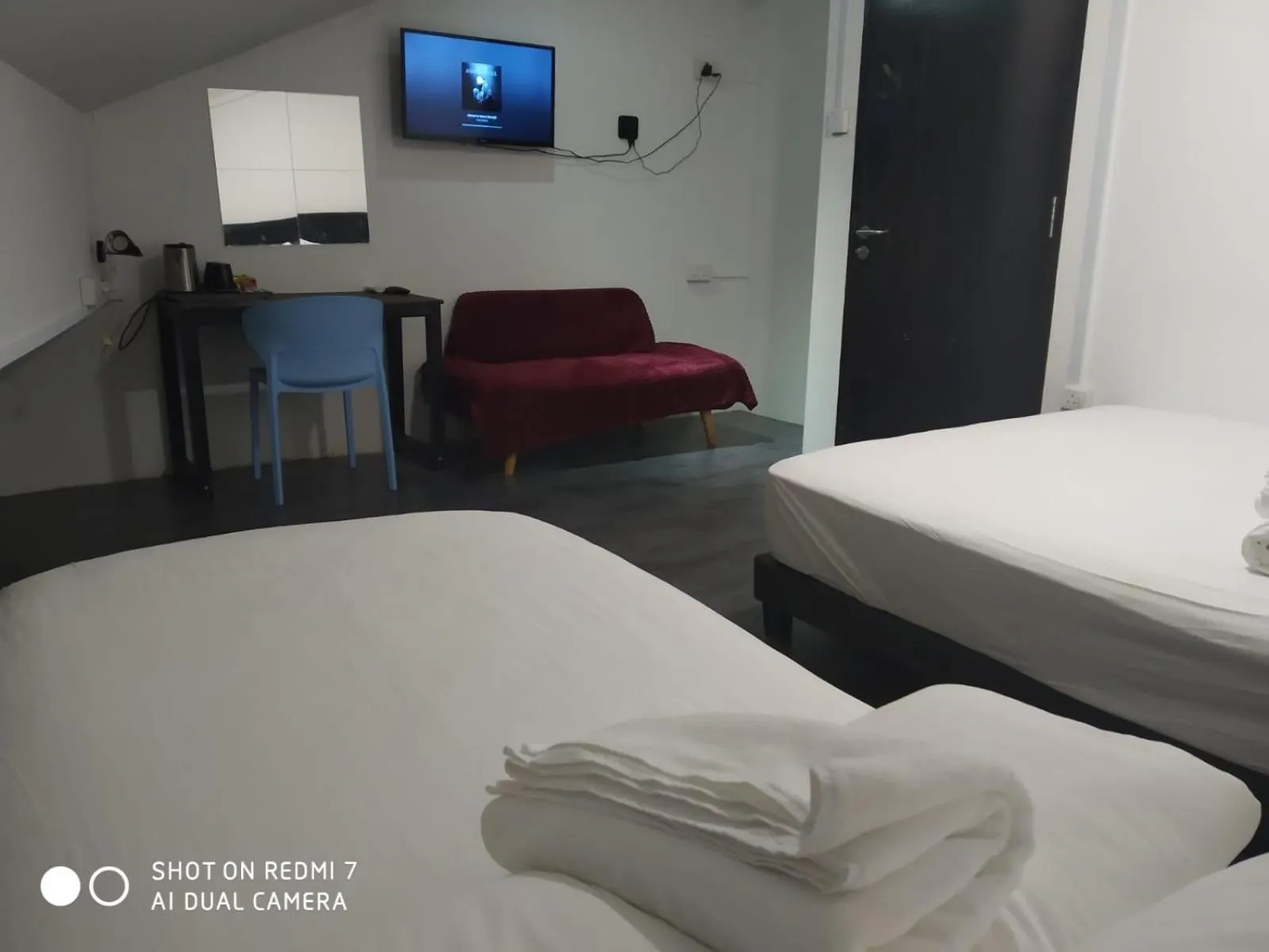Photo of the whole room, Bed in Galaxy Pods Capsule Hotel Boat Quay