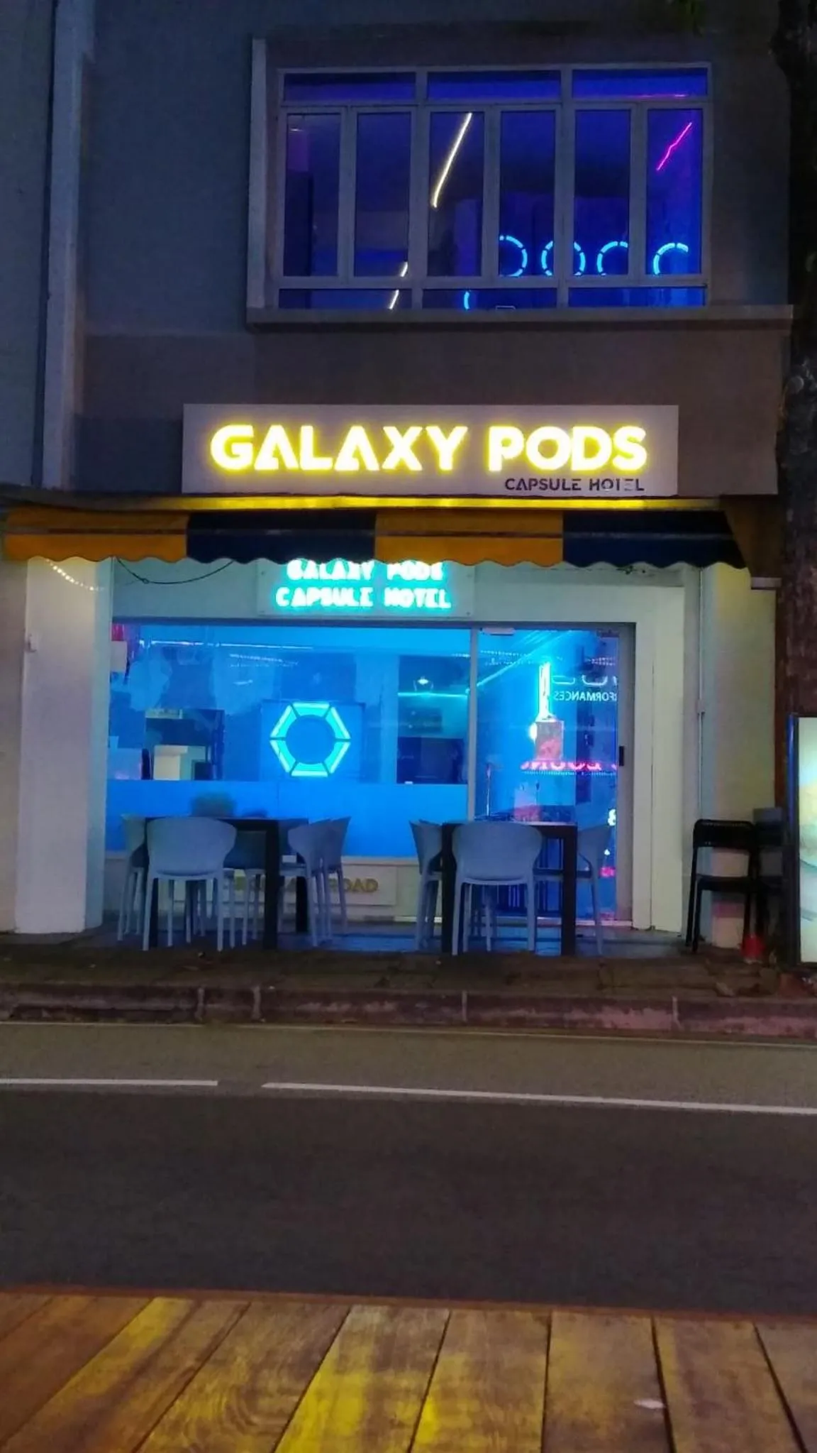 Property building in Galaxy Pods Capsule Hotel Boat Quay