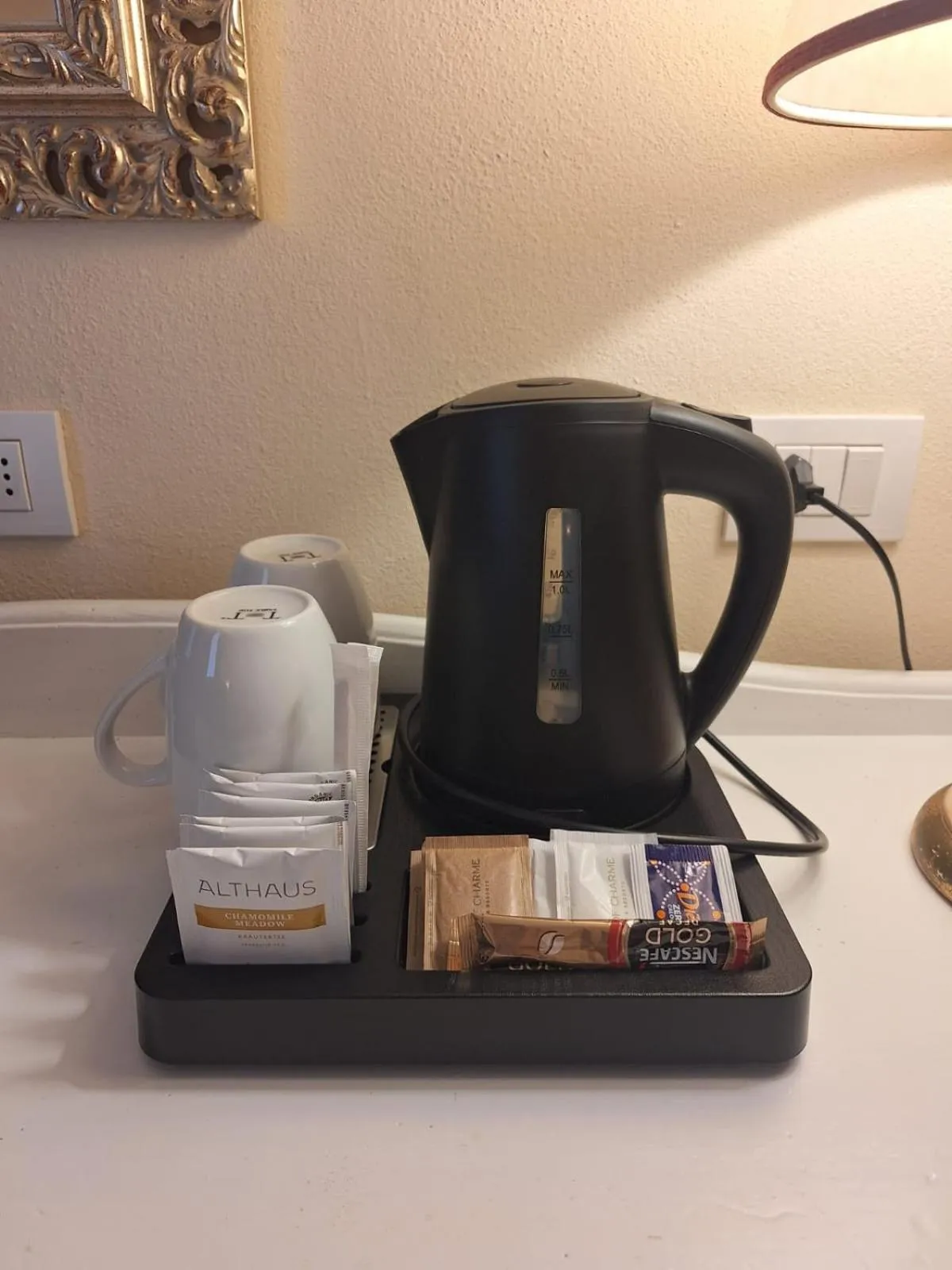 Coffee/tea facilities in Hotel Borgo Di Cortefreda - Place of Charme