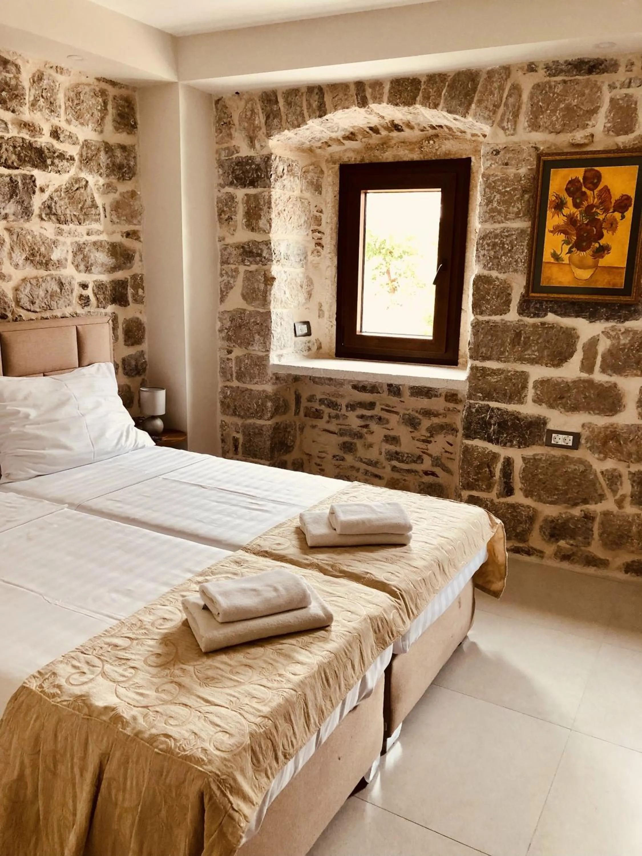 Bed in Guesthouse Giraffe