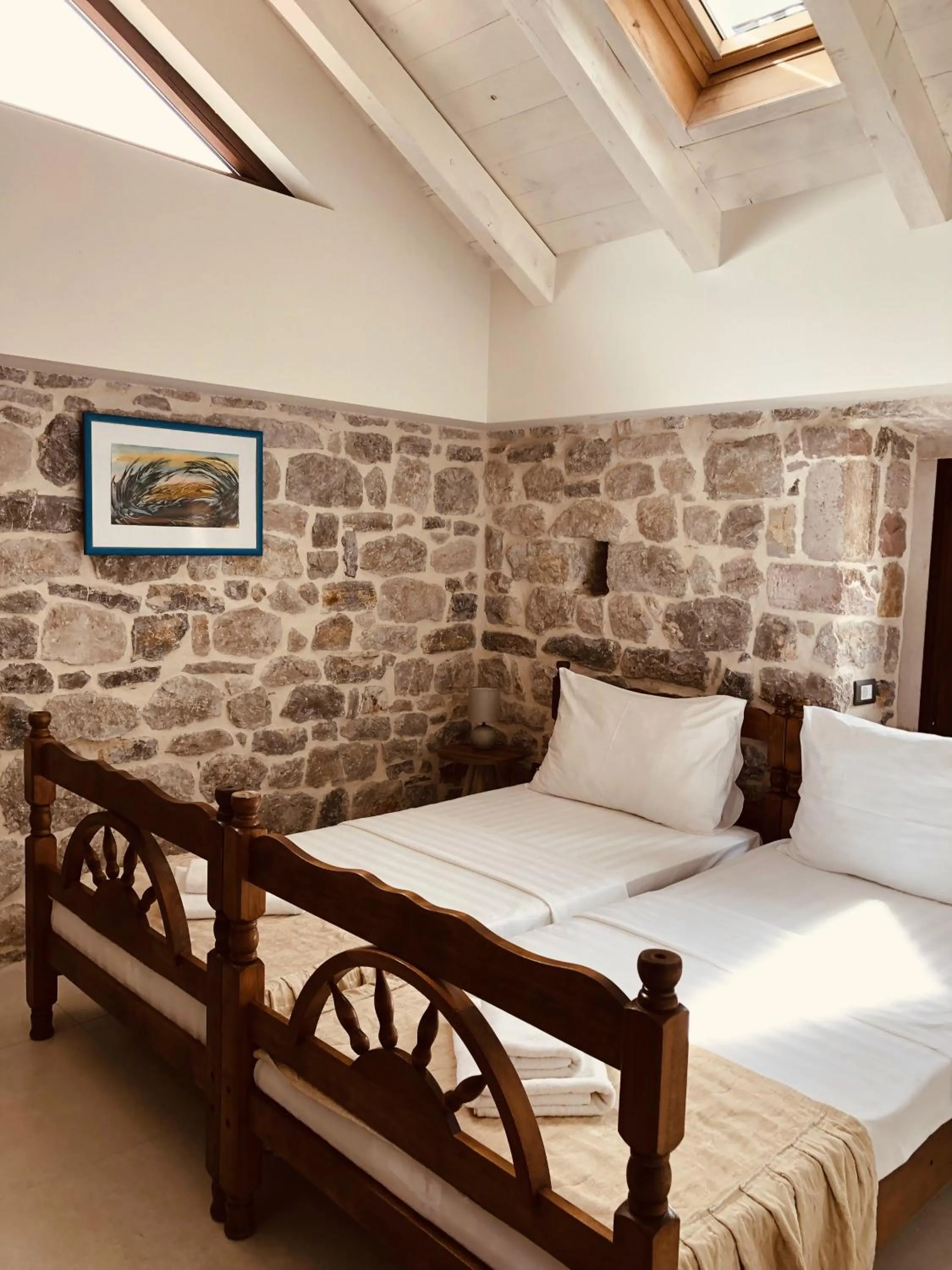 Bed in Guesthouse Giraffe