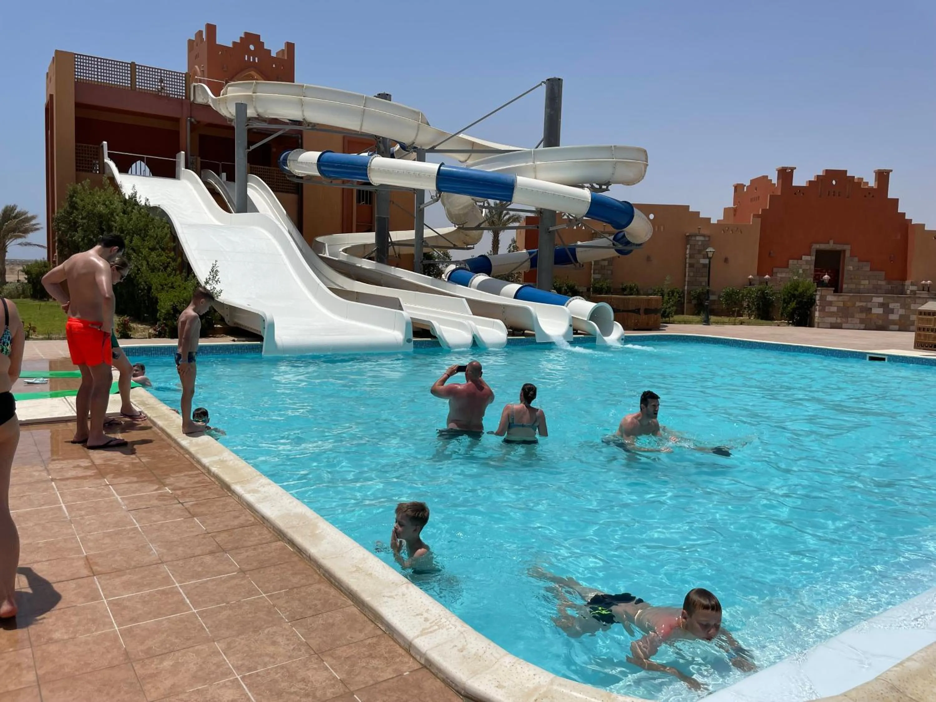 People in Dream Lagoon Resort & Aqua Park