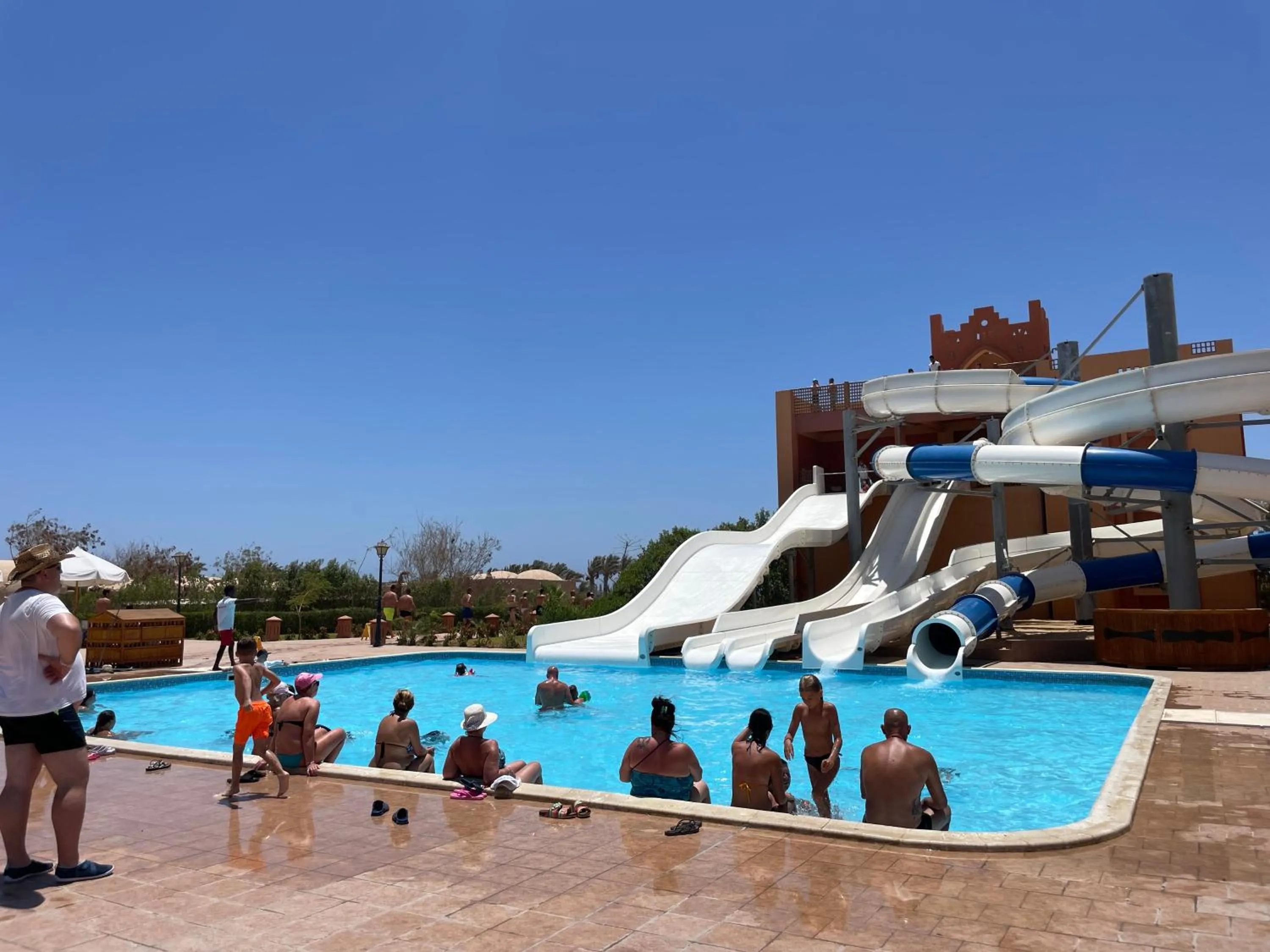 People in Dream Lagoon Resort & Aqua Park