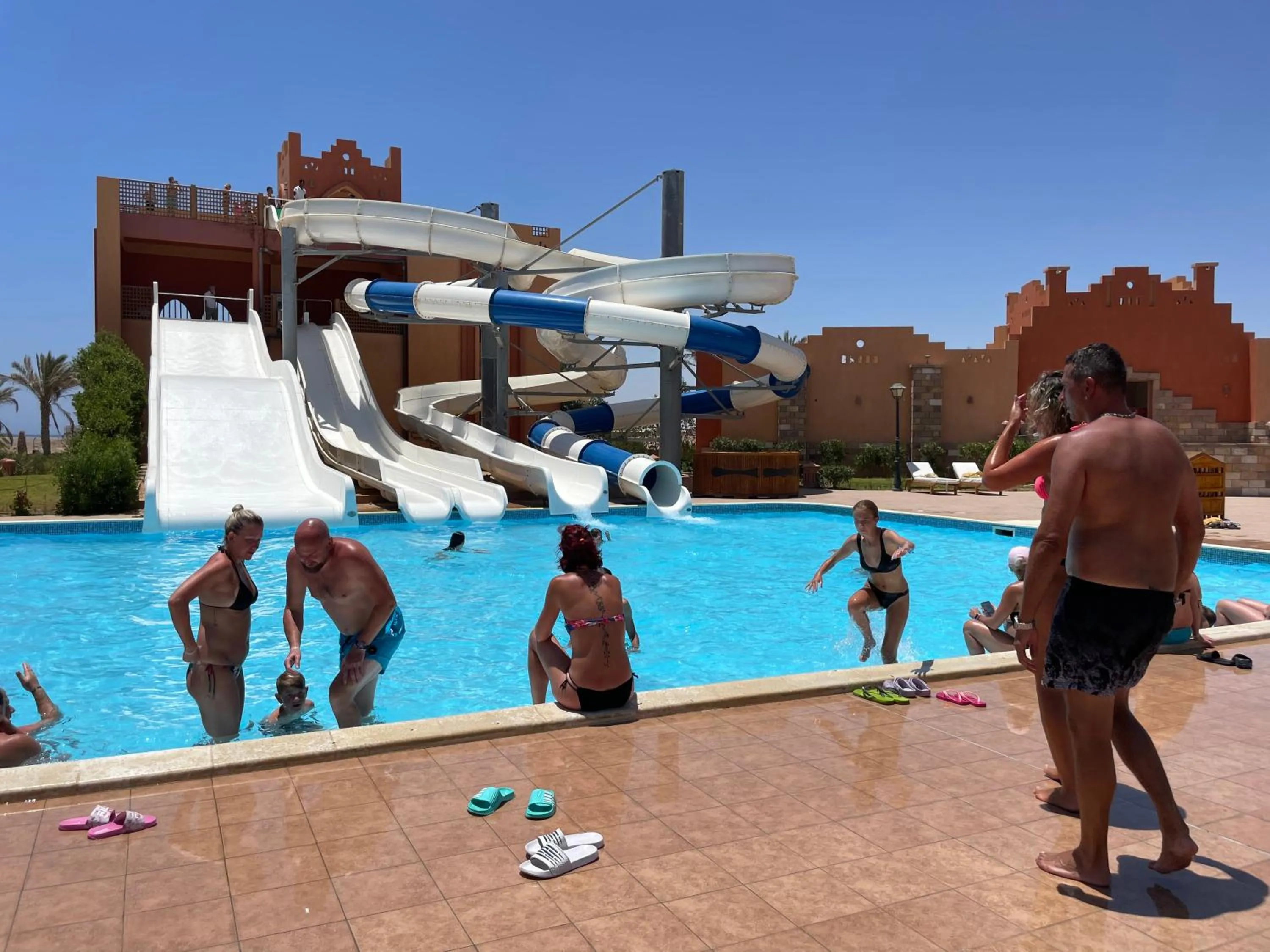 People in Dream Lagoon Resort & Aqua Park