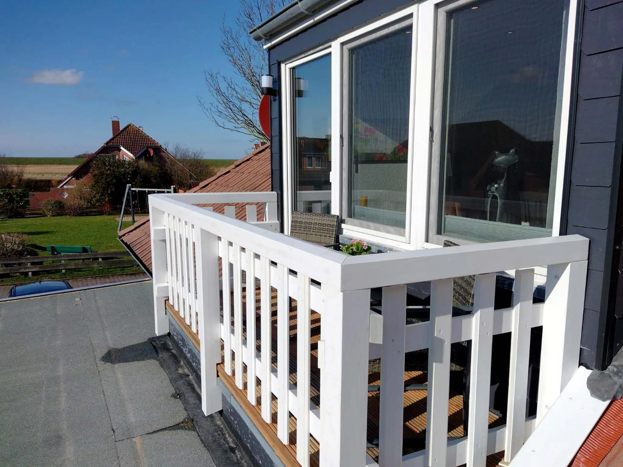 Balcony/Terrace in Marions Apartments Greetsiel