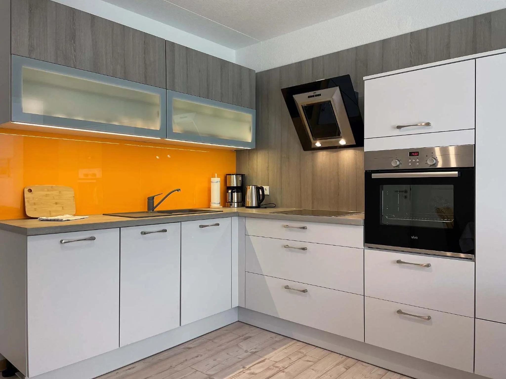 Kitchen or kitchenette in Marions Apartments Greetsiel