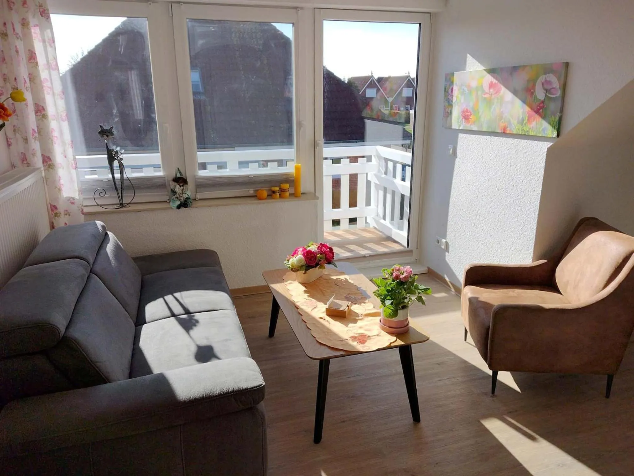 Balcony/Terrace in Marions Apartments Greetsiel