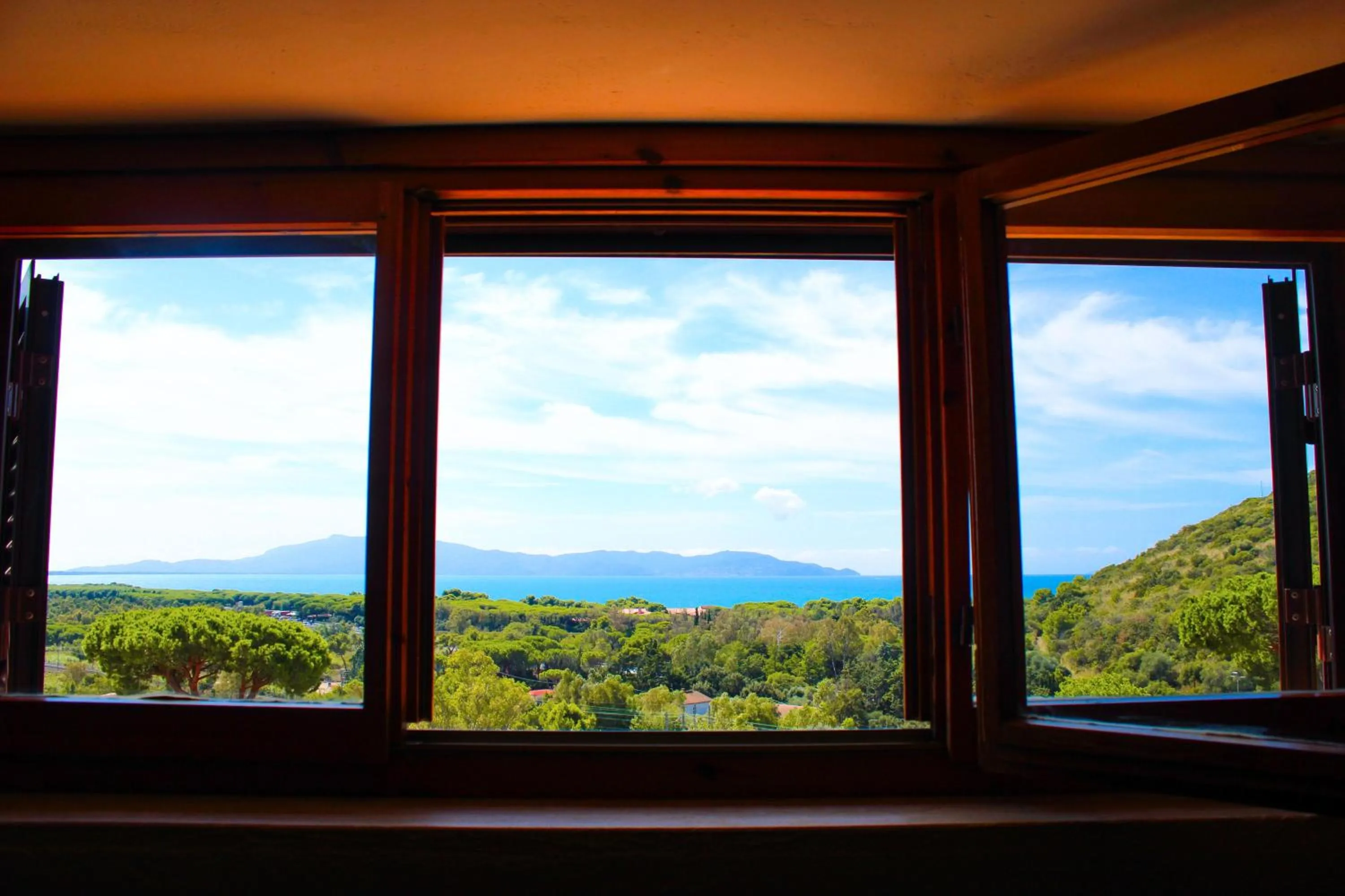 Natural landscape in Argentario Osa Resort